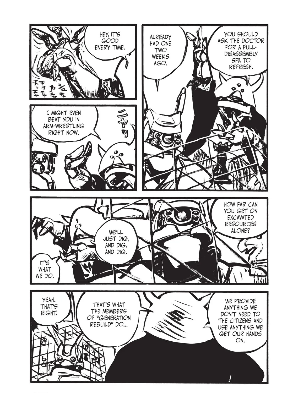 Appleseed Alpha Omnibus Chapter 10 page 33 - 