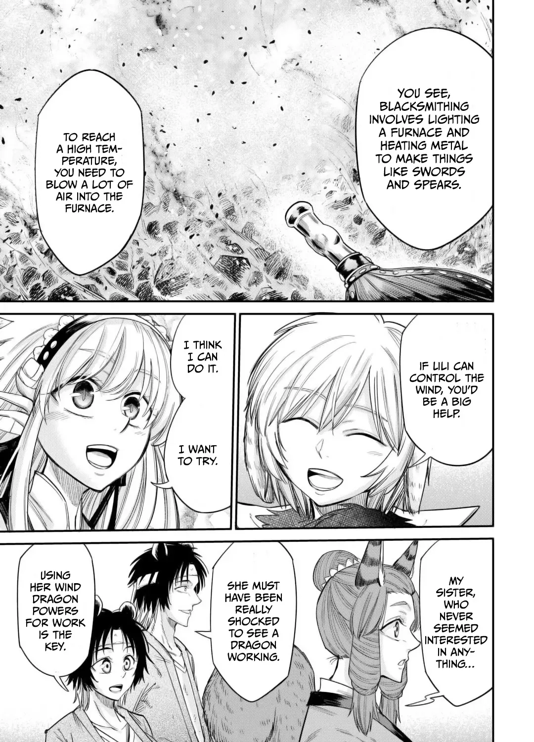 Apprentice Blacksmith of Level 596 Chapter 32 page 46 - 