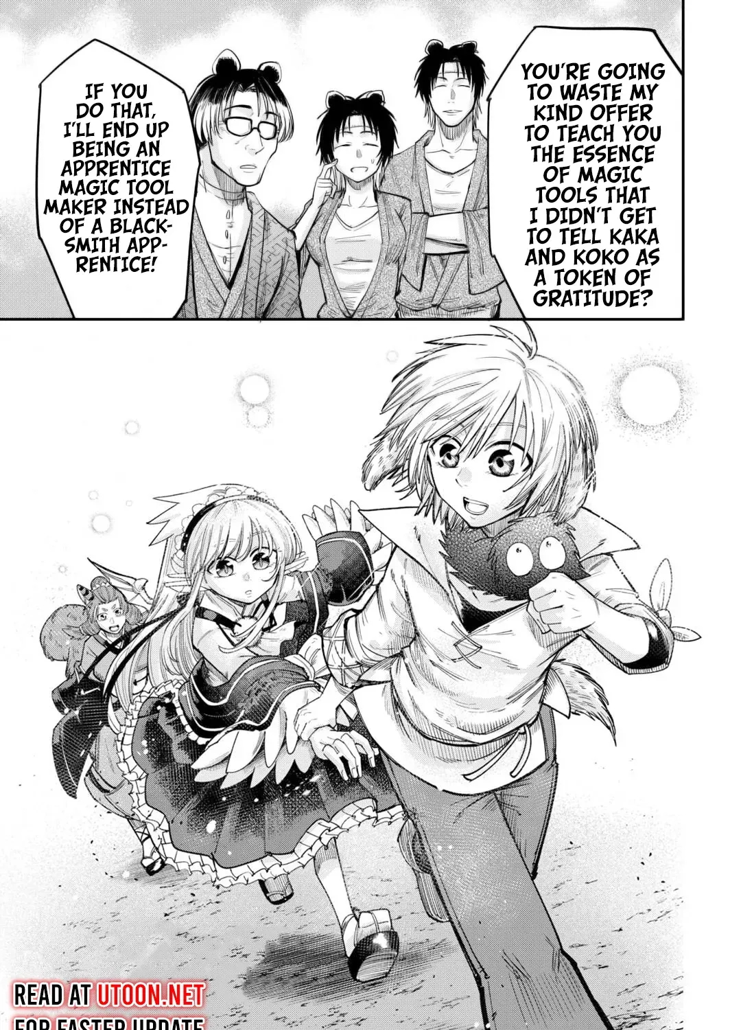 Apprentice Blacksmith of Level 596 Chapter 34 page 54 - 