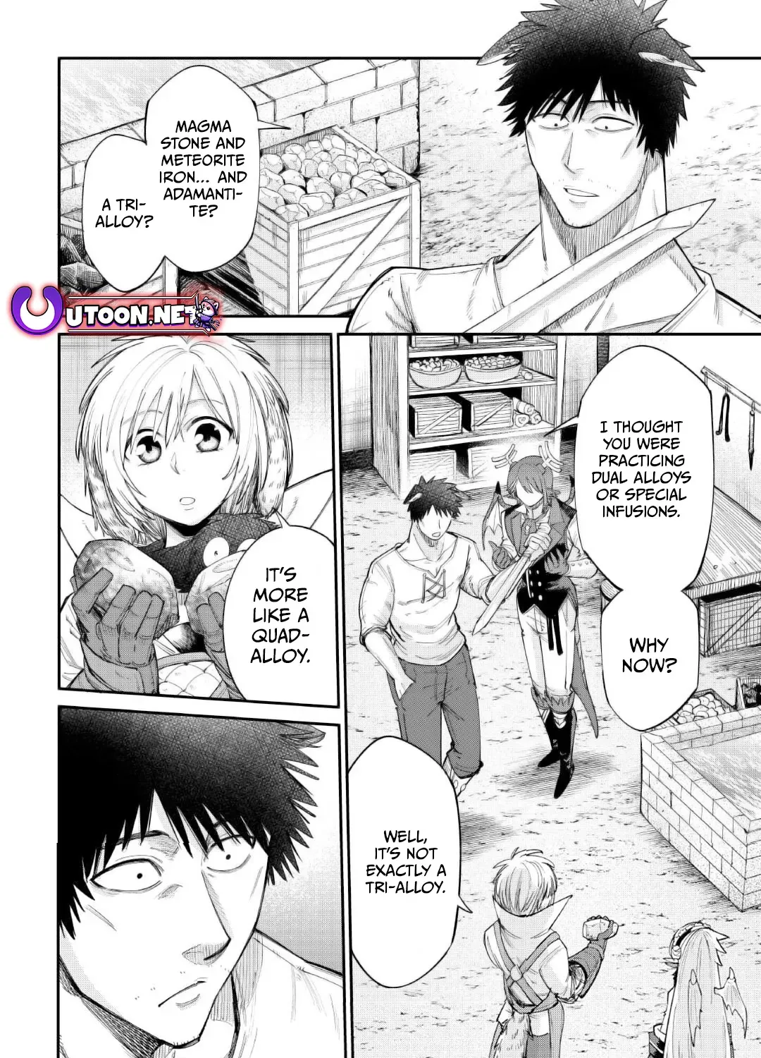 Apprentice Blacksmith of Level 596 Chapter 38 page 8 - 