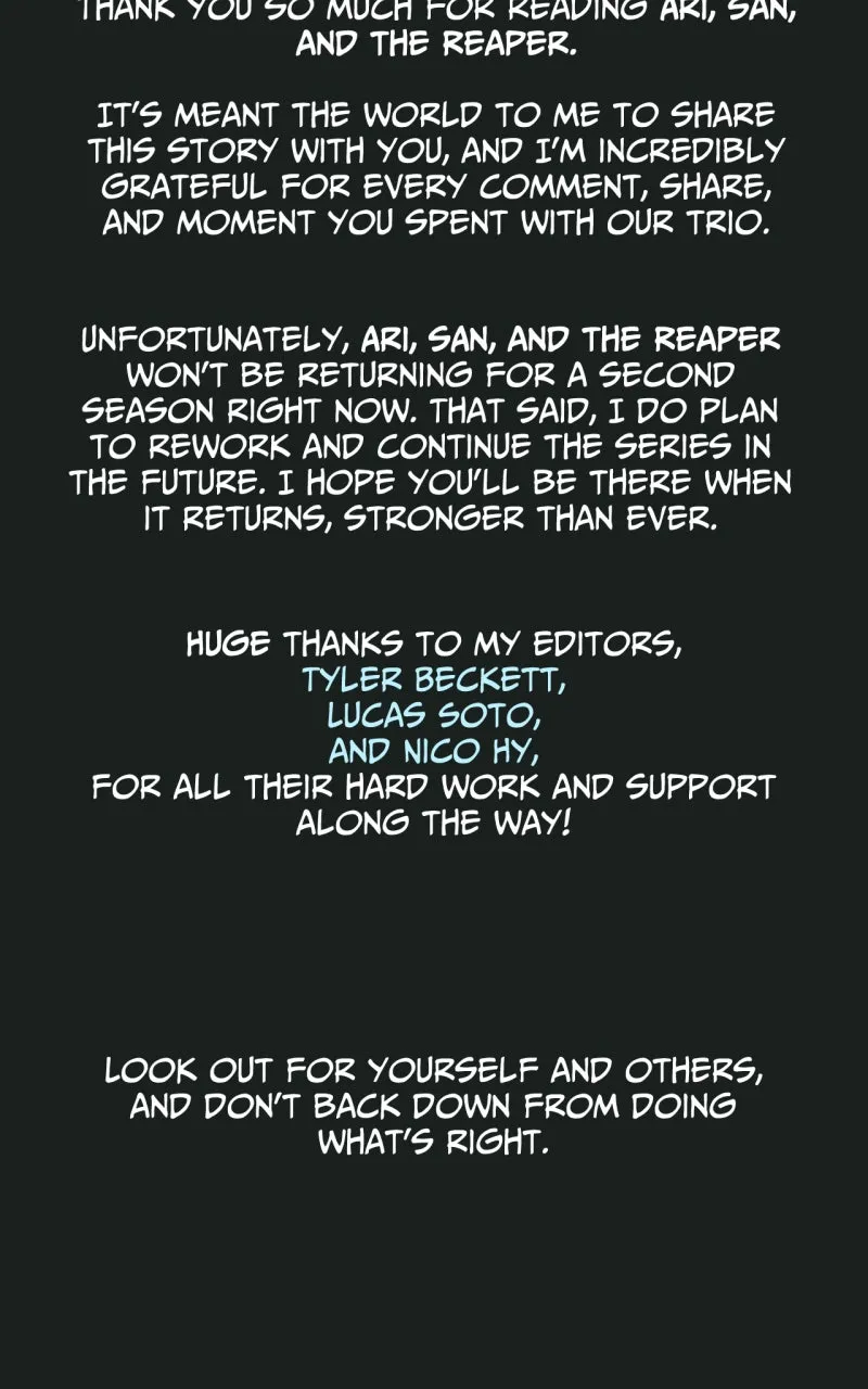 Ari, San, and the Reaper Chapter 61 page 32 - 