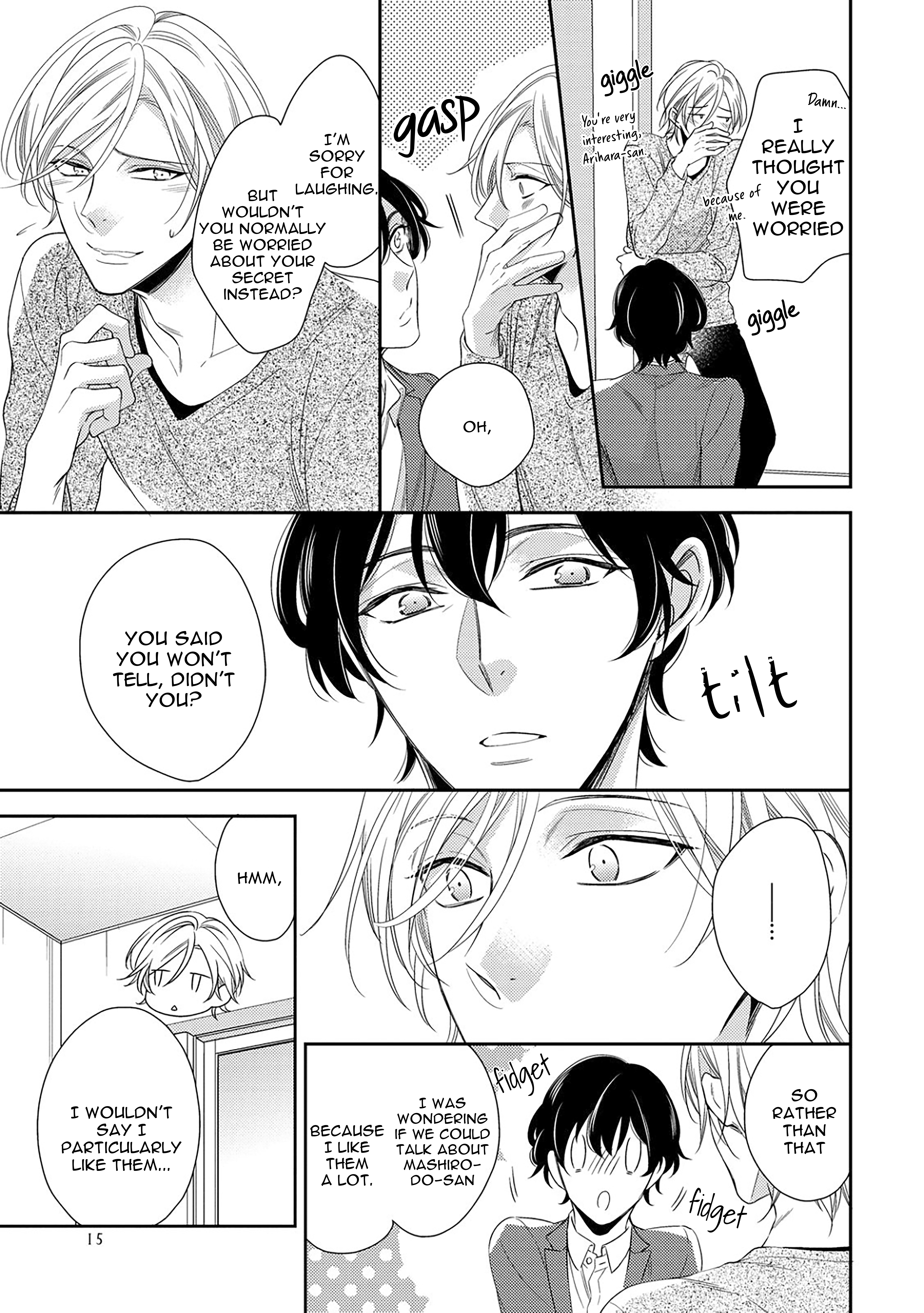 Arihara-san no Himitsu no Jijou Chapter 1.2 page 3 - 