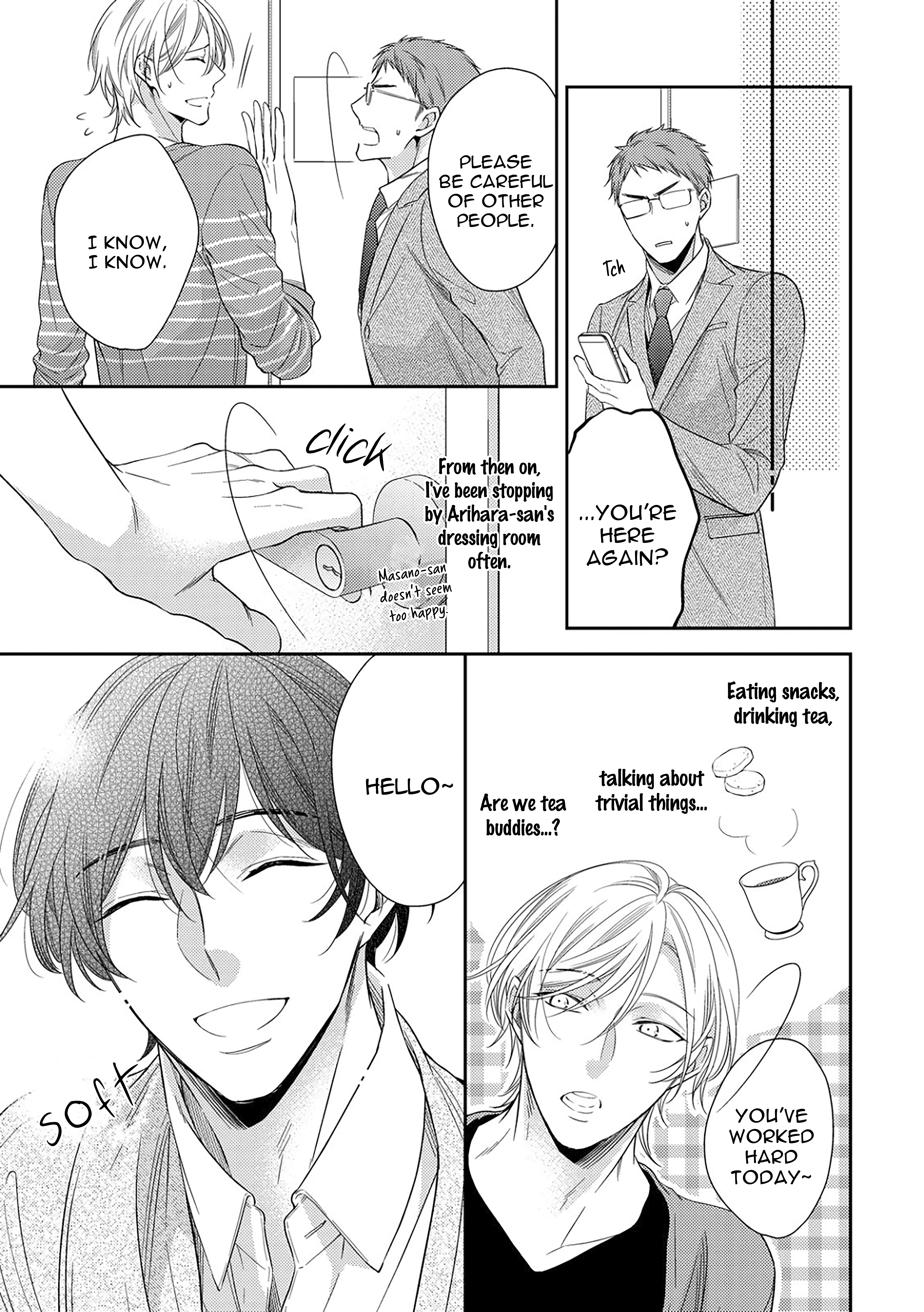 Arihara-san no Himitsu no Jijou Chapter 1.2 page 5 - 