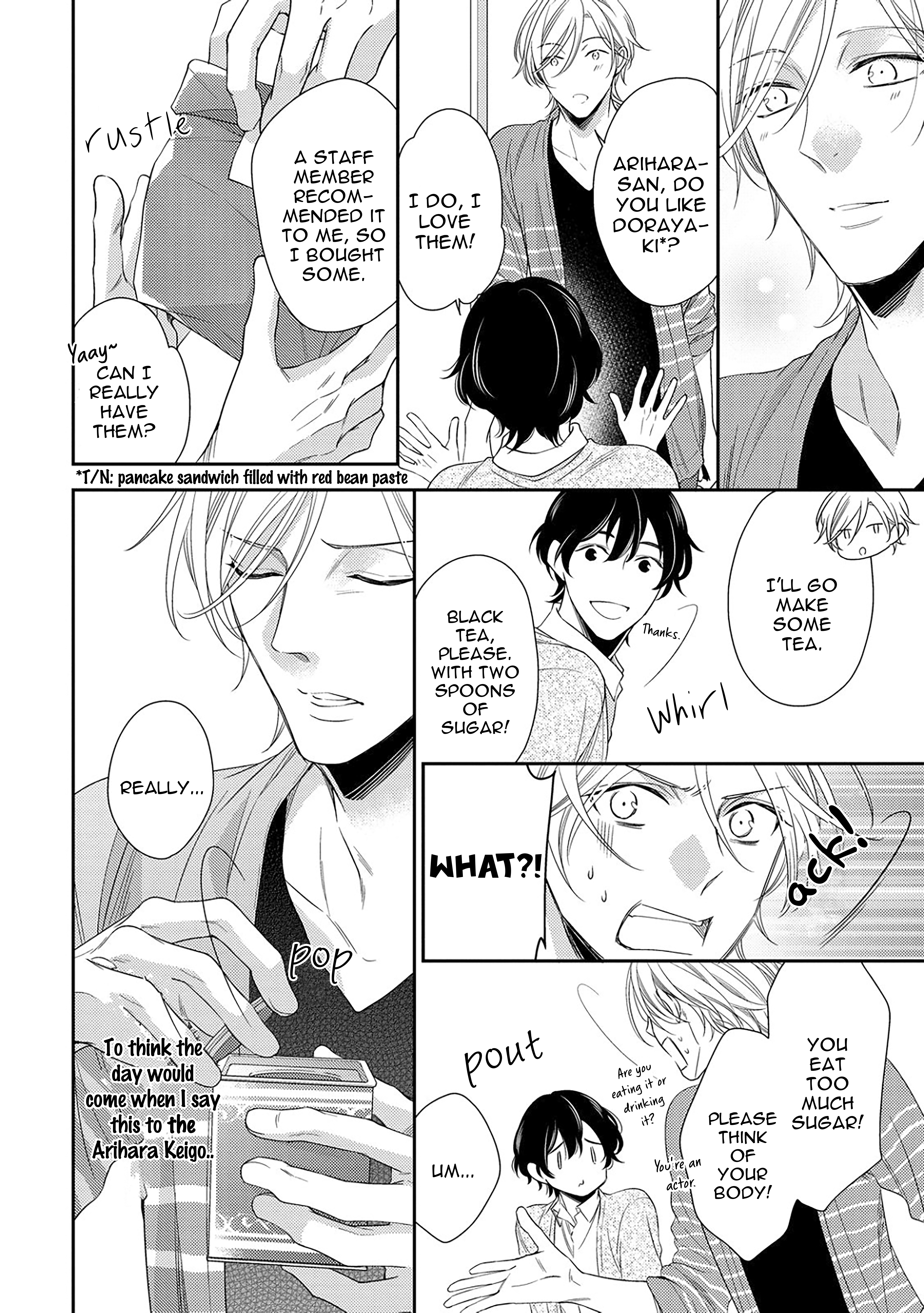 Arihara-san no Himitsu no Jijou Chapter 1.2 page 6 - 