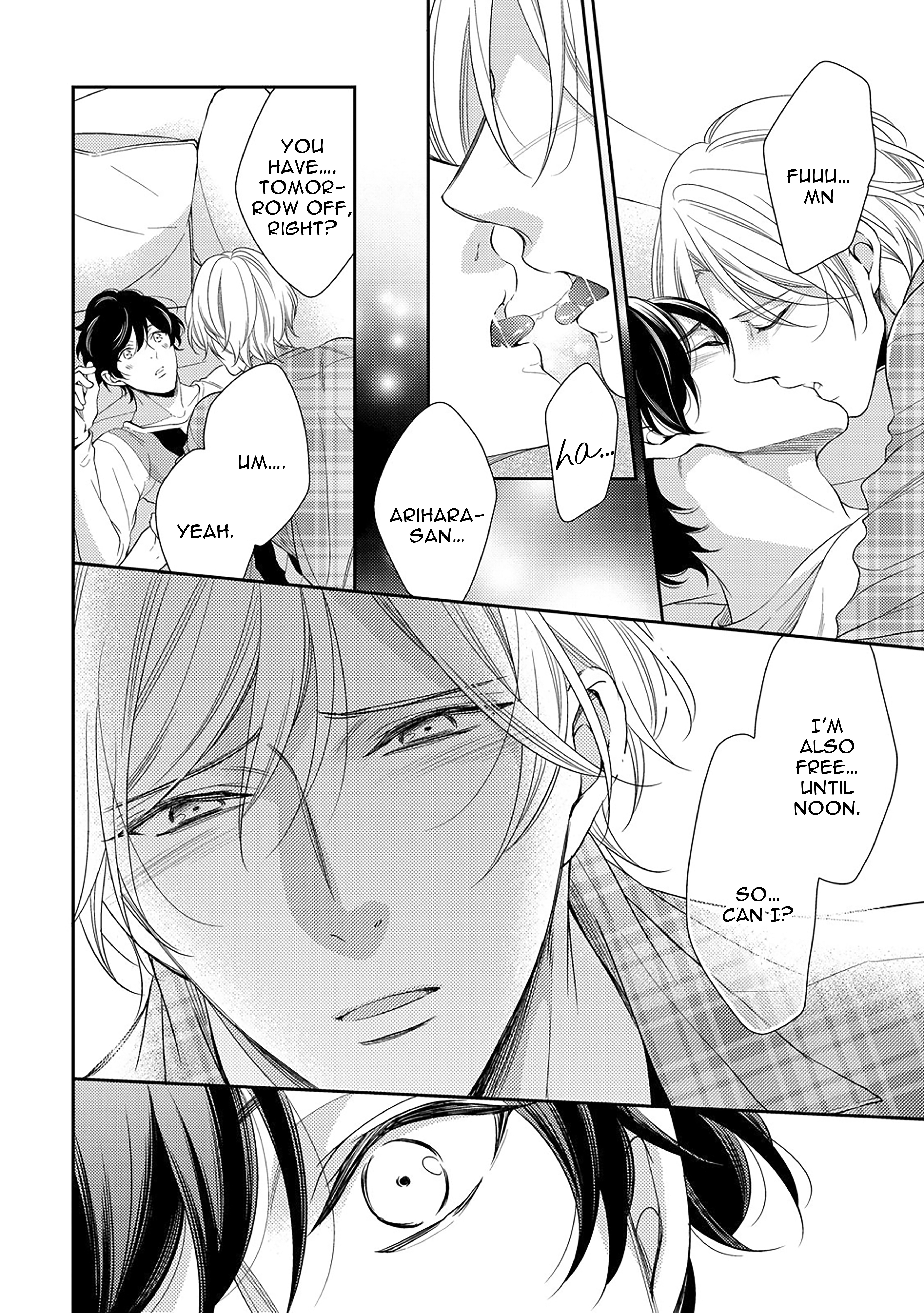Arihara-san no Himitsu no Jijou Chapter 5.5 page 8 - 