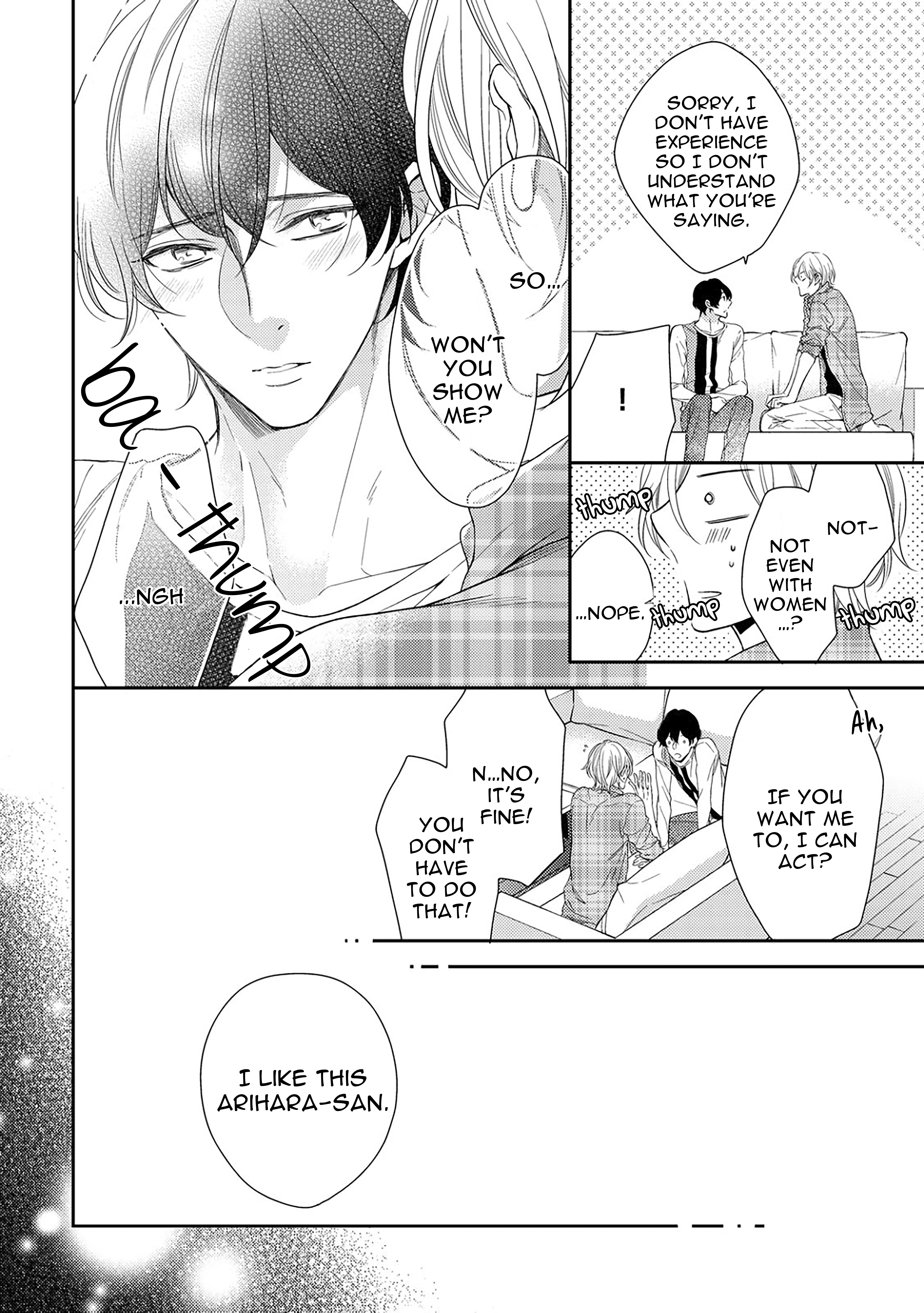Arihara-san no Himitsu no Jijou Chapter 5.5 page 10 - 