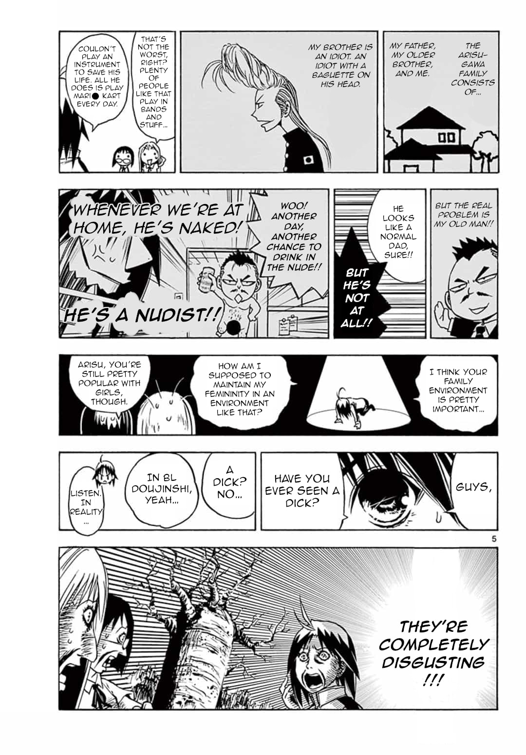 Arisugawa in the Beautiful World Chapter 1 page 4 - 