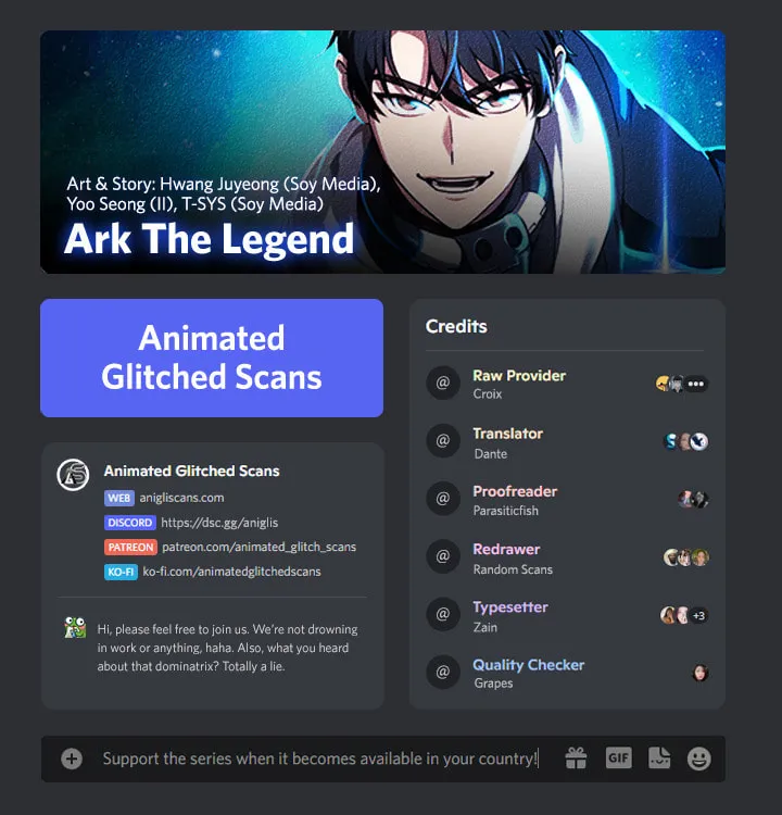Ark the Legend Chapter 13 page 1 - 