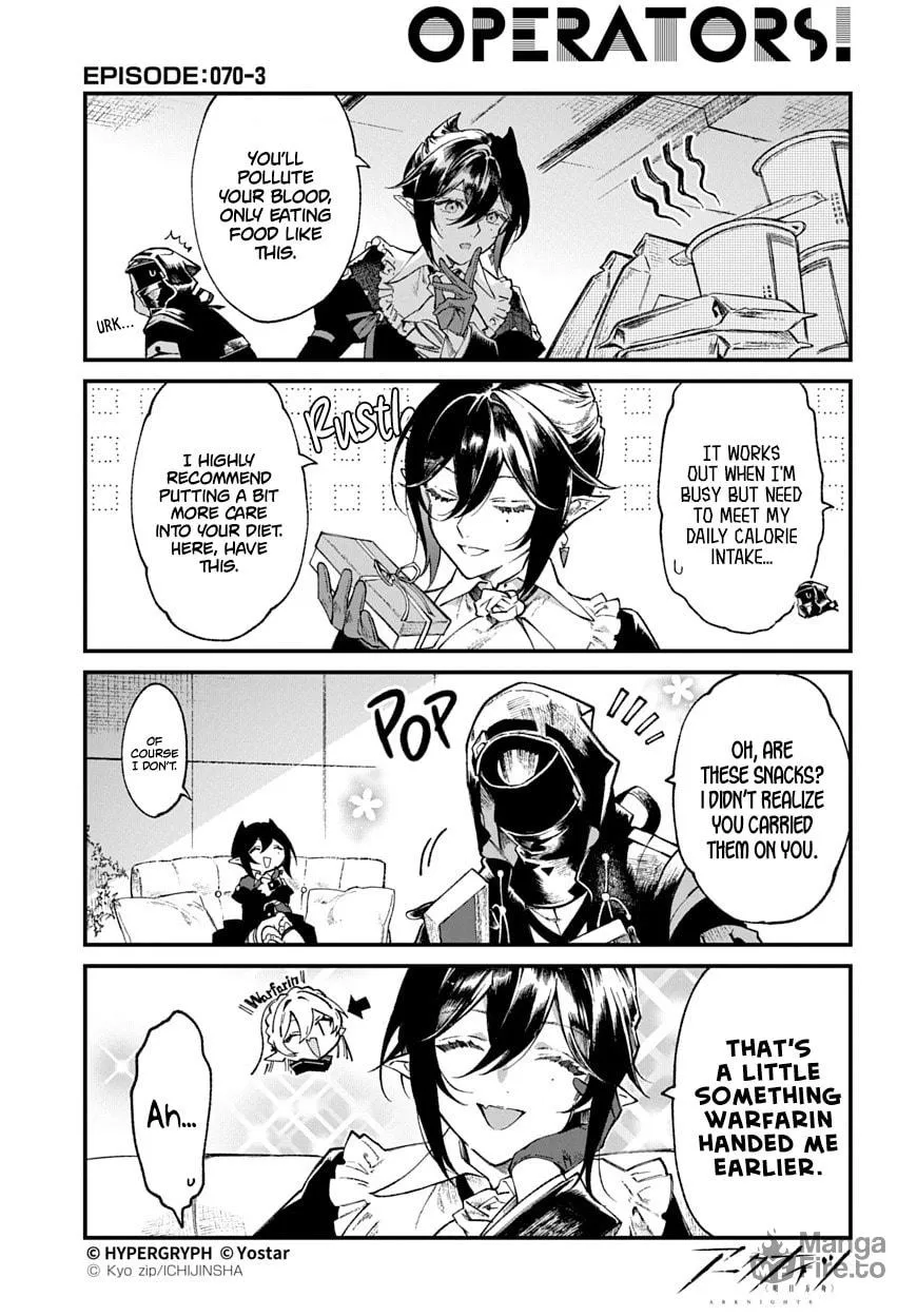 Arknights: OPERATORS! Chapter 70 page 3 - 