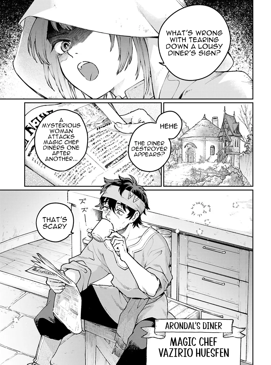 Arondal’s Diner Chapter 1 page 8 - 
