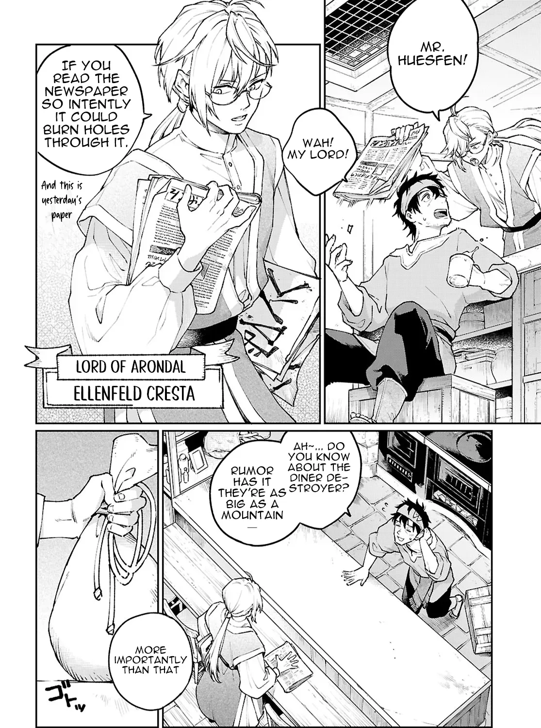 Arondal’s Diner Chapter 1 page 10 - 