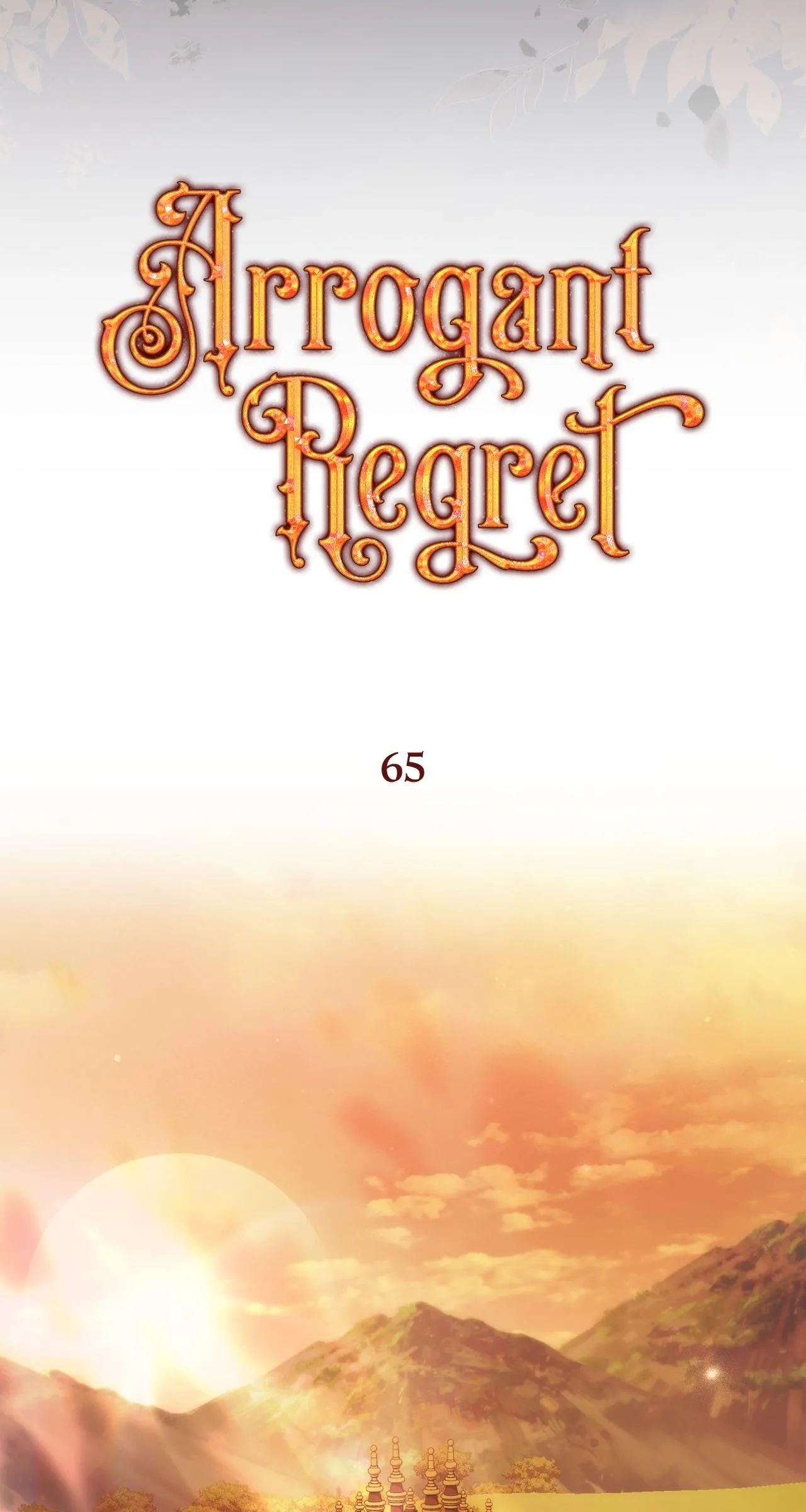Arrogant Regret Chapter 65 page 36 - 