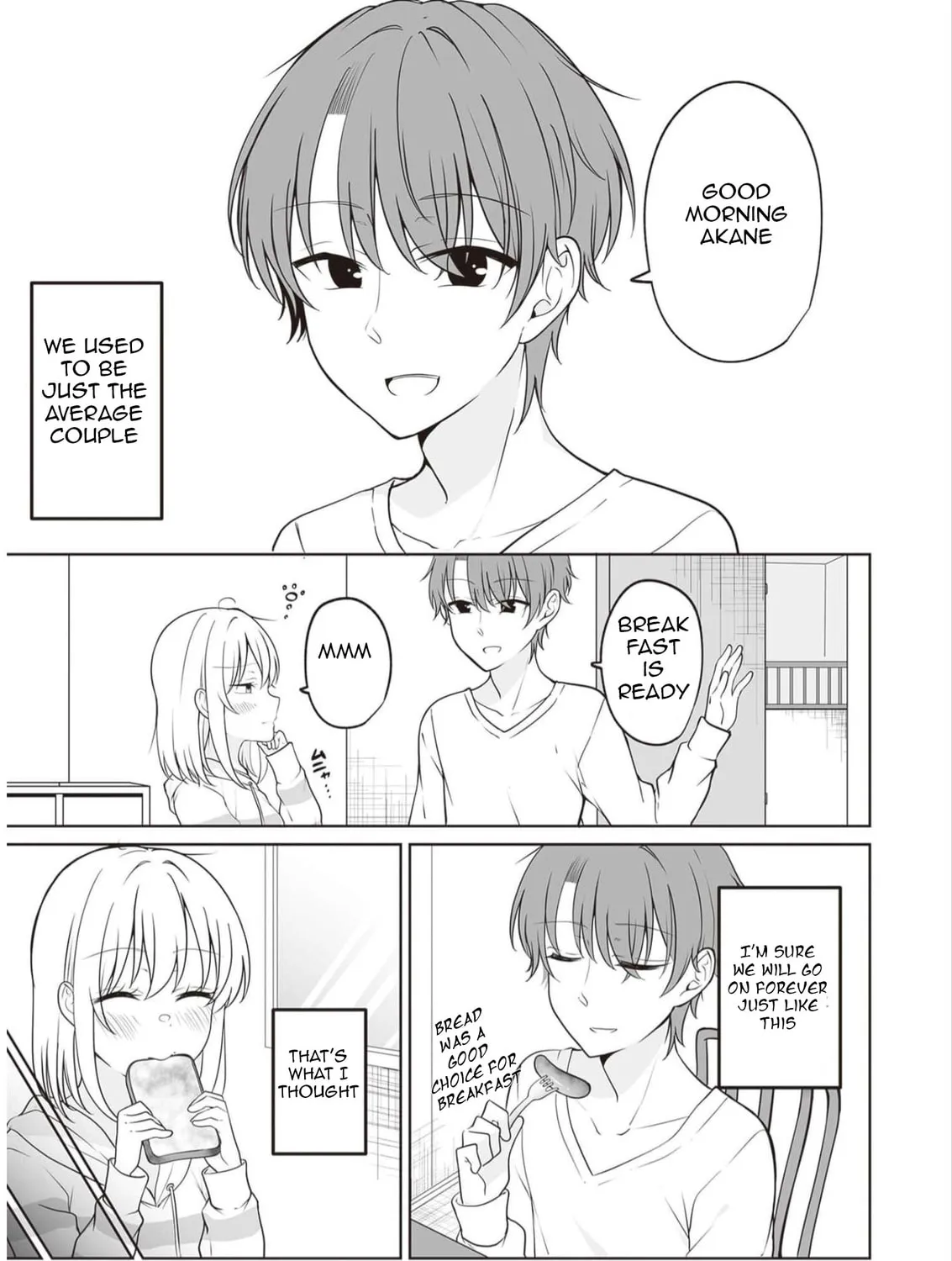 Aru Hi Kareshi ga Onnanoko ni Natte Shimatta Couple no Nichijou Chapter 50.5 page 1 - 