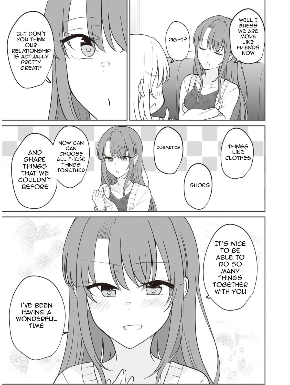 Aru Hi Kareshi ga Onnanoko ni Natte Shimatta Couple no Nichijou Chapter 50.5 page 13 - 