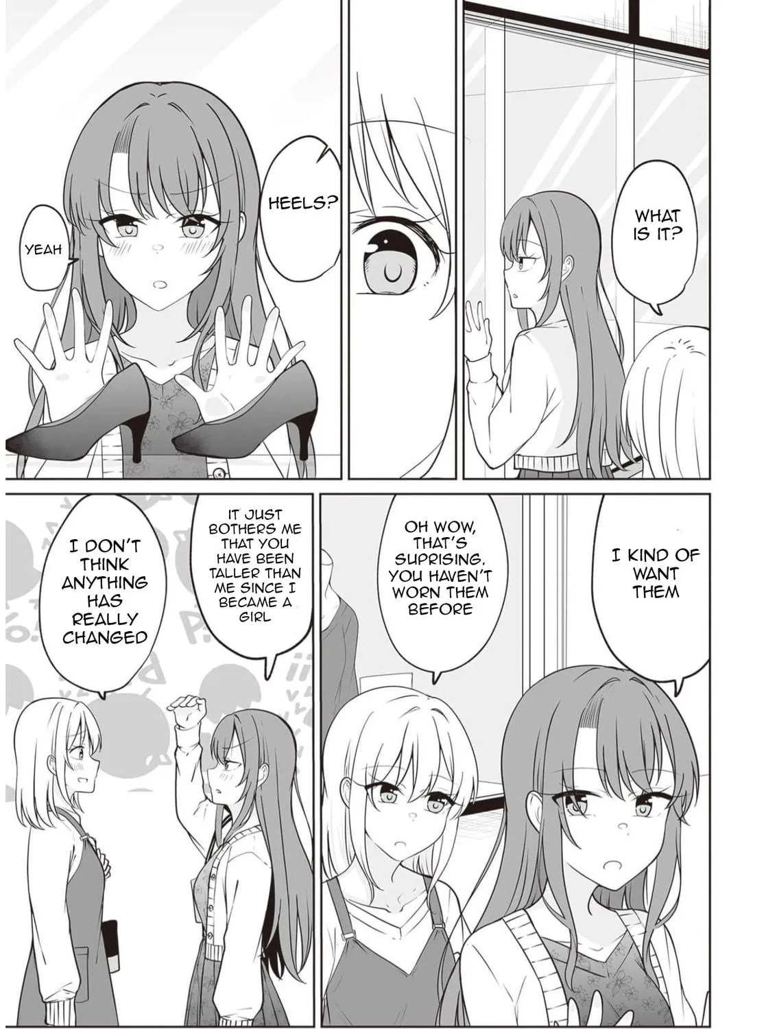 Aru Hi Kareshi ga Onnanoko ni Natte Shimatta Couple no Nichijou Chapter 50.5 page 17 - 