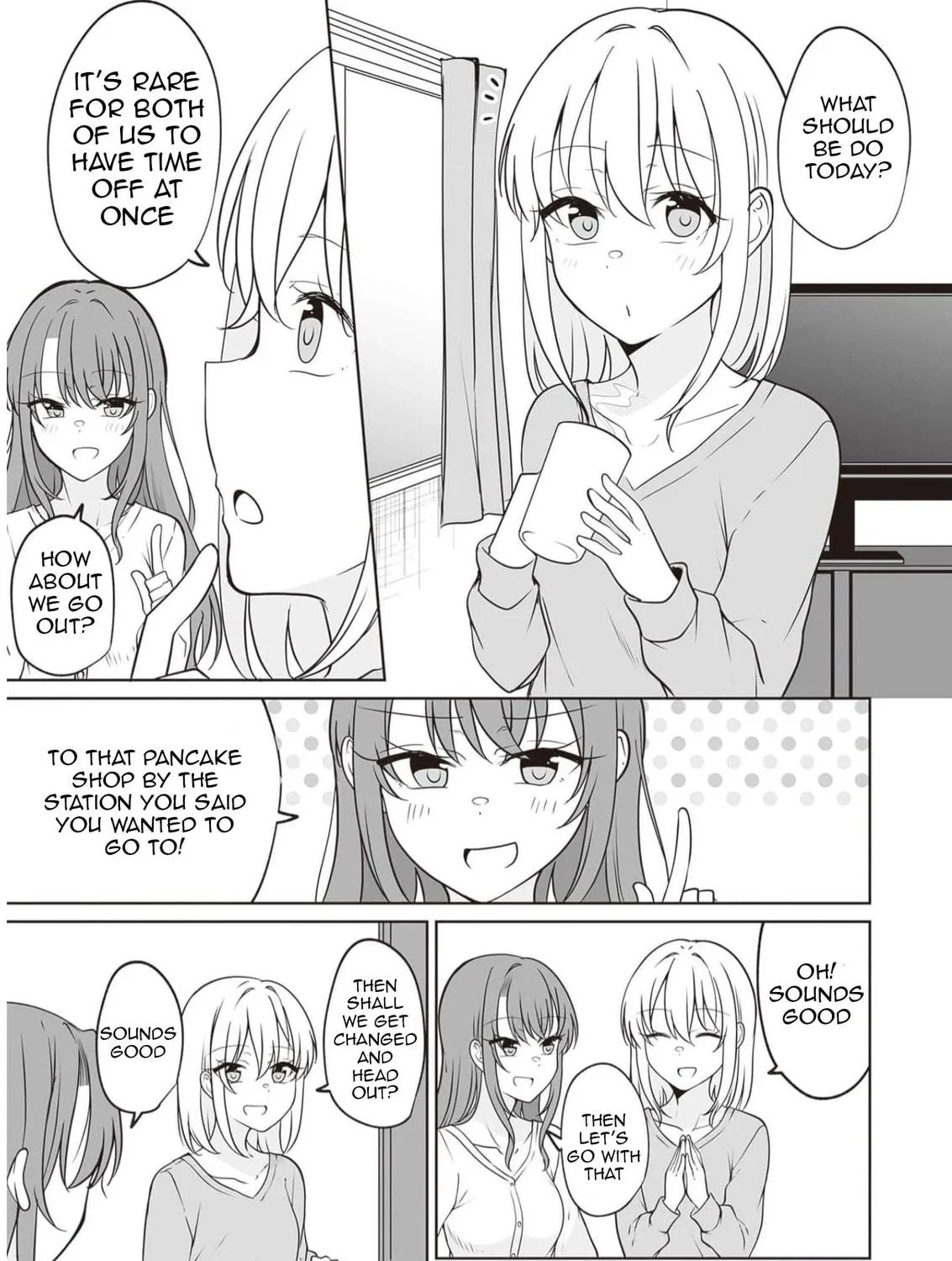 Aru Hi Kareshi ga Onnanoko ni Natte Shimatta Couple no Nichijou Chapter 50.5 page 5 - 