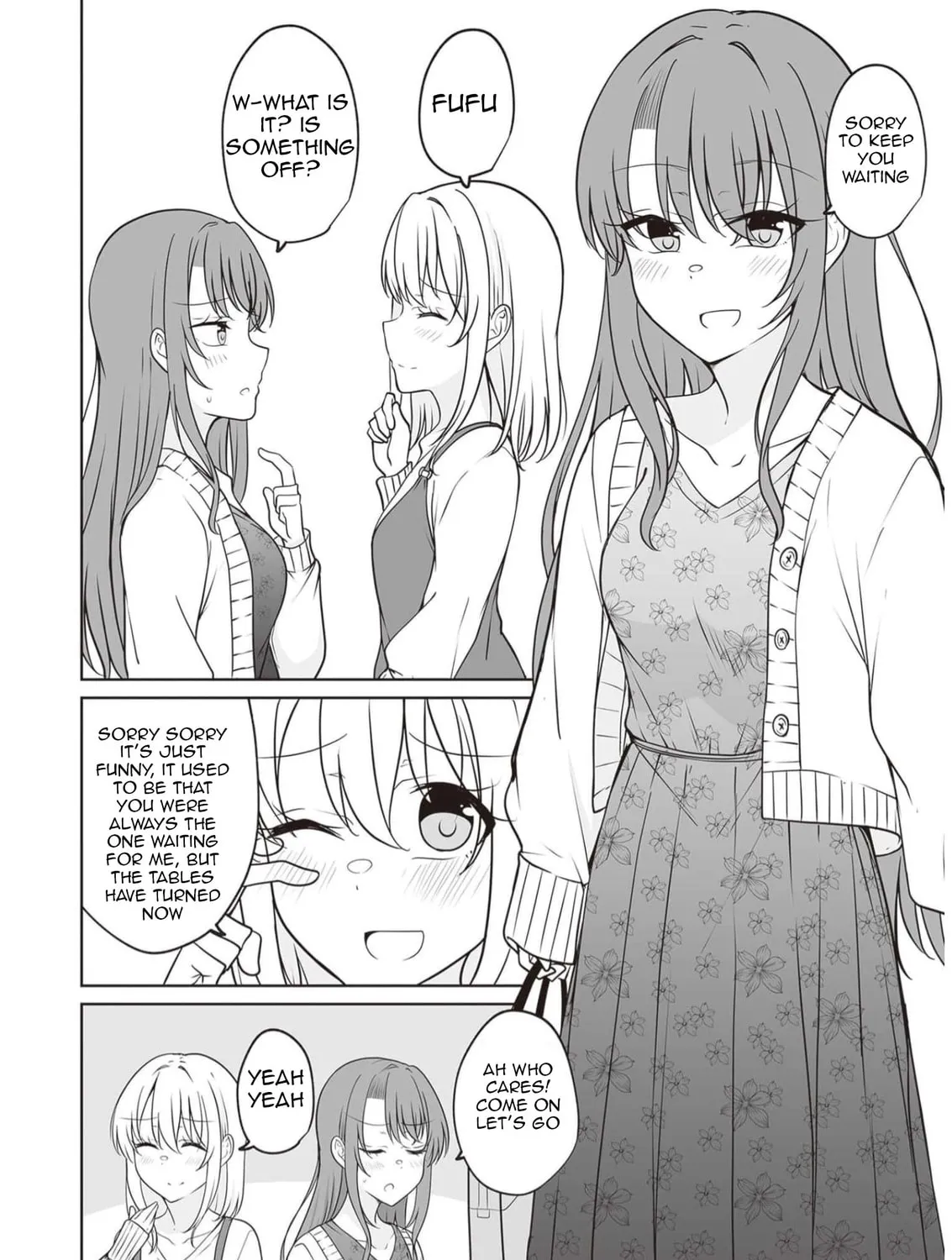 Aru Hi Kareshi ga Onnanoko ni Natte Shimatta Couple no Nichijou Chapter 50.5 page 7 - 