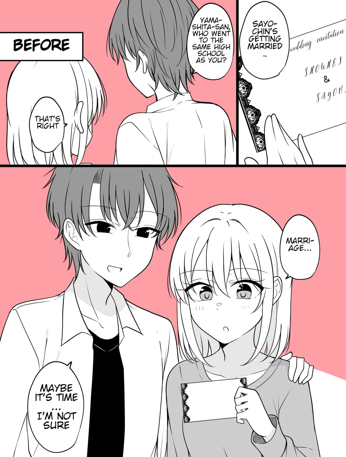 Aru Hi Kareshi ga Onnanoko ni Natte Shimatta Couple no Nichijou Chapter 50 page 1 - 