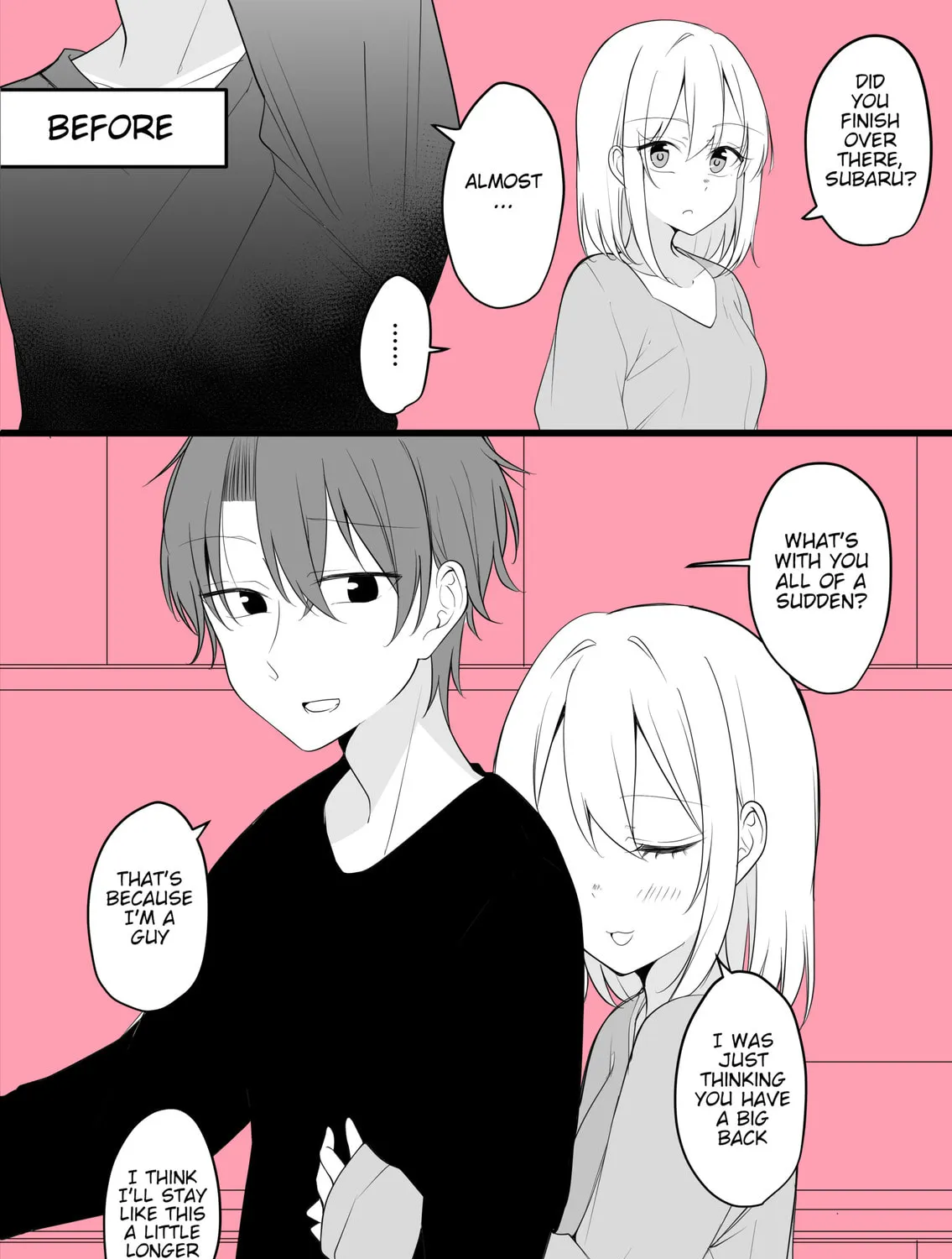 Aru Hi Kareshi ga Onnanoko ni Natte Shimatta Couple no Nichijou Chapter 52 page 1 - 