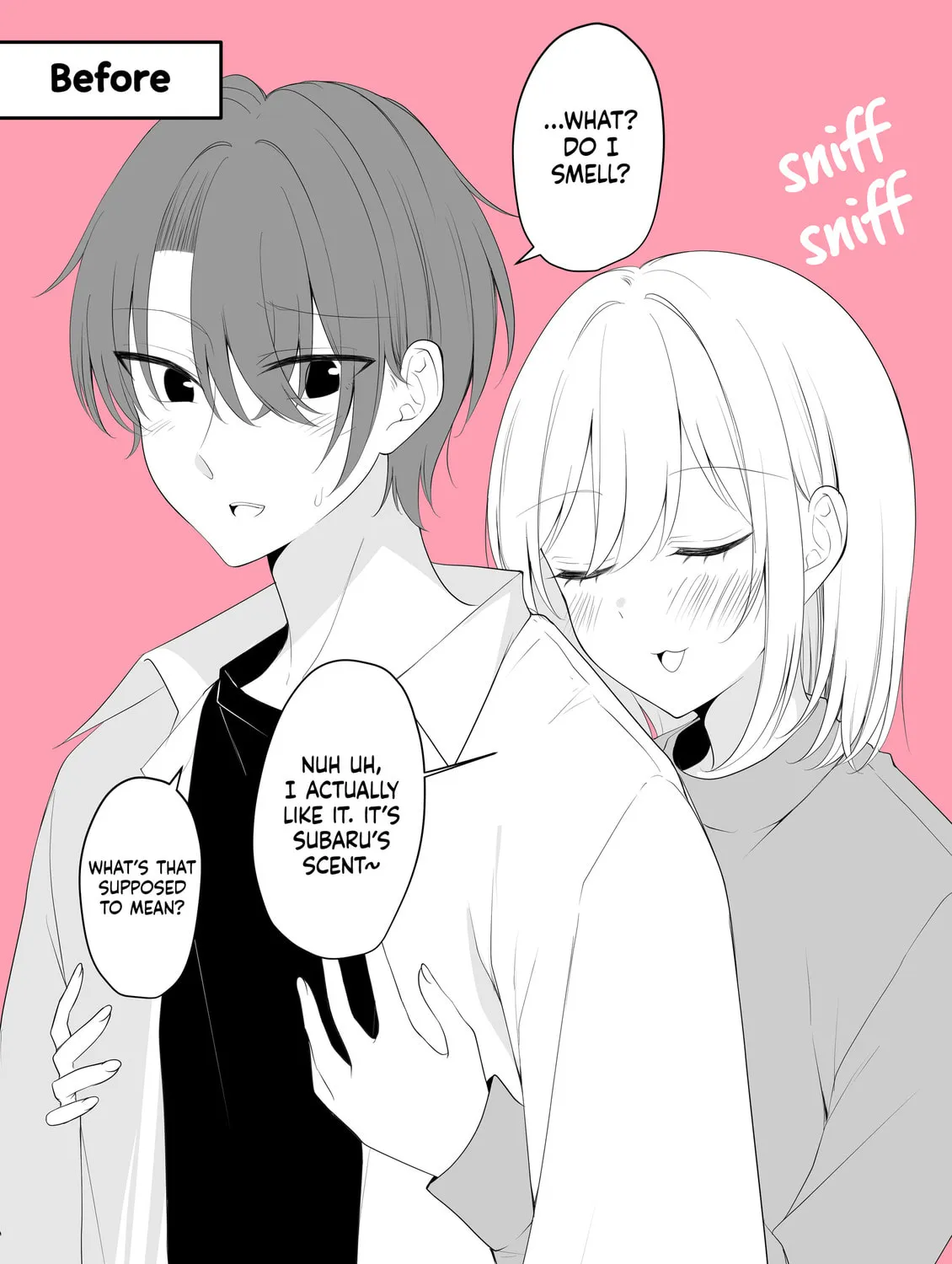 Aru Hi Kareshi ga Onnanoko ni Natte Shimatta Couple no Nichijou Chapter 54 page 1 - 
