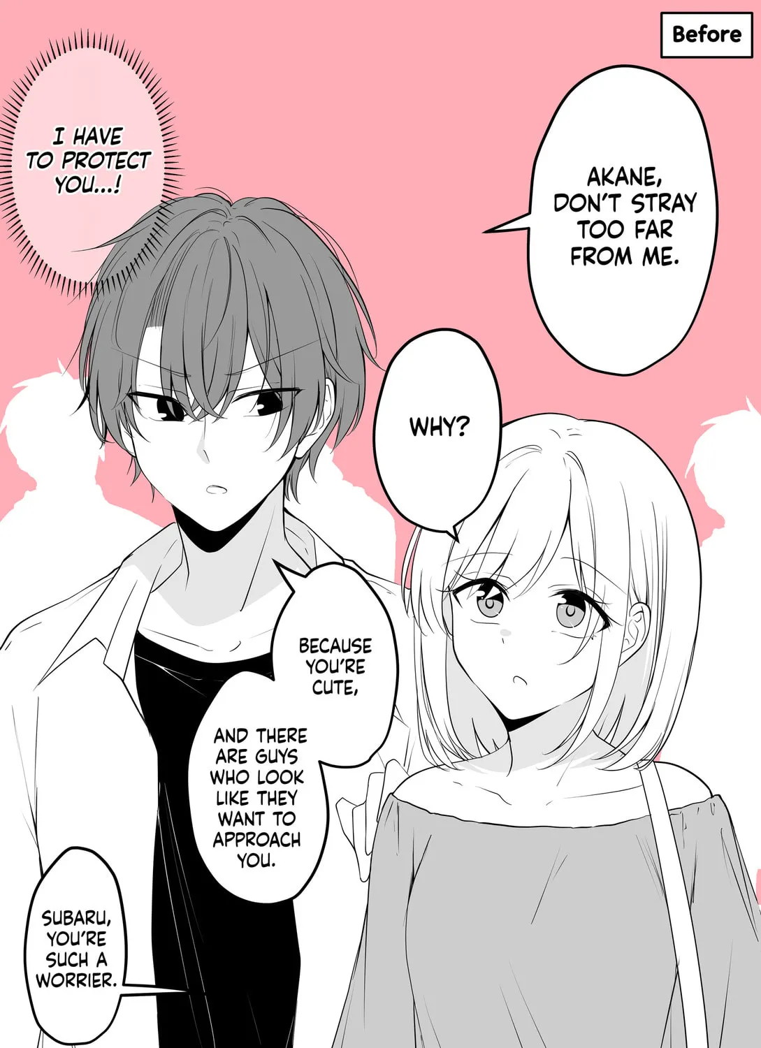Aru Hi Kareshi ga Onnanoko ni Natte Shimatta Couple no Nichijou Chapter 55 page 1 - 