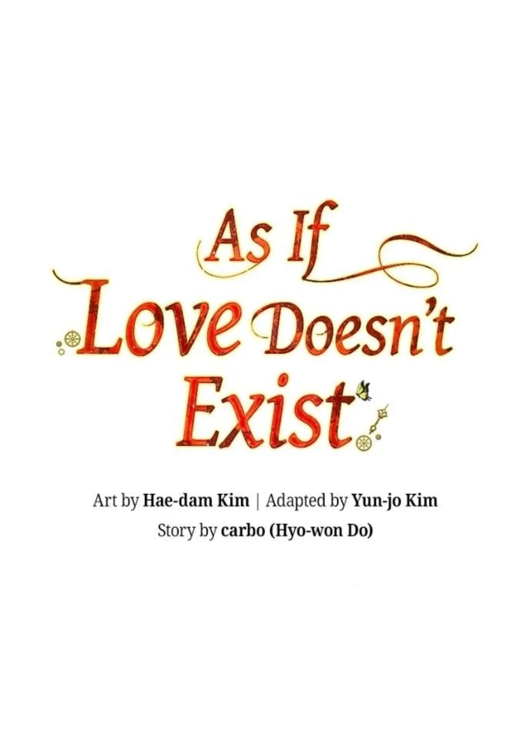 As If Love Doesn't Exist Chapter 69 page 1 - 
