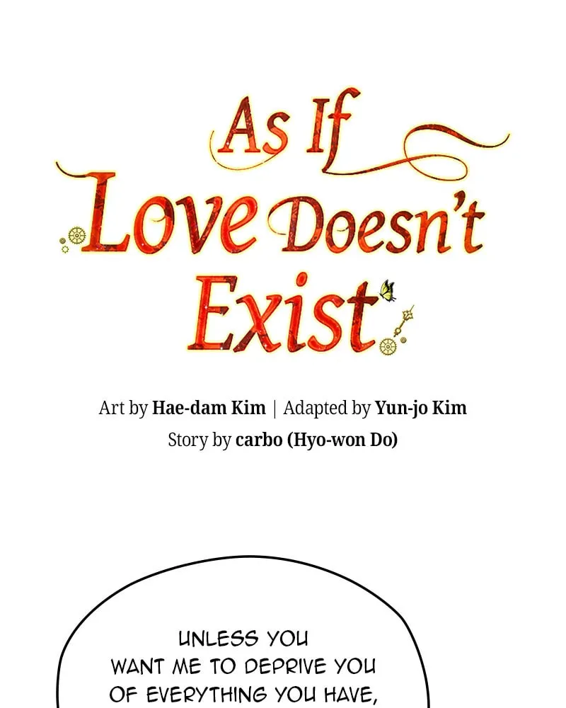 As If Love Doesn't Exist Chapter 74 page 1 - 