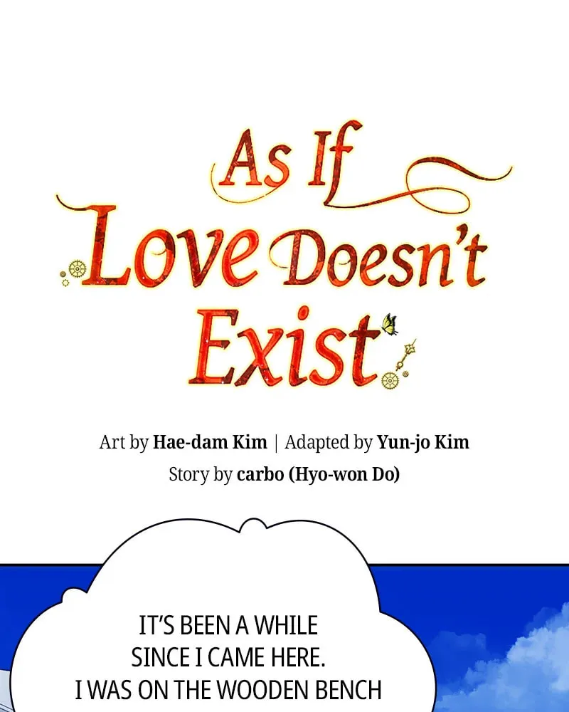 As If Love Doesn't Exist Chapter 75 page 1 - 