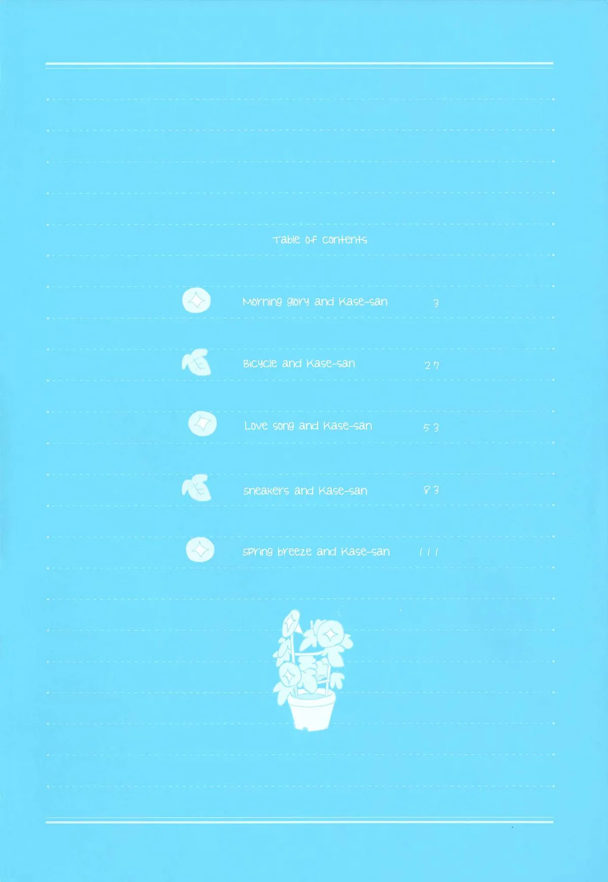 Asagao To Kase-San. Chapter 1 page 3 - 