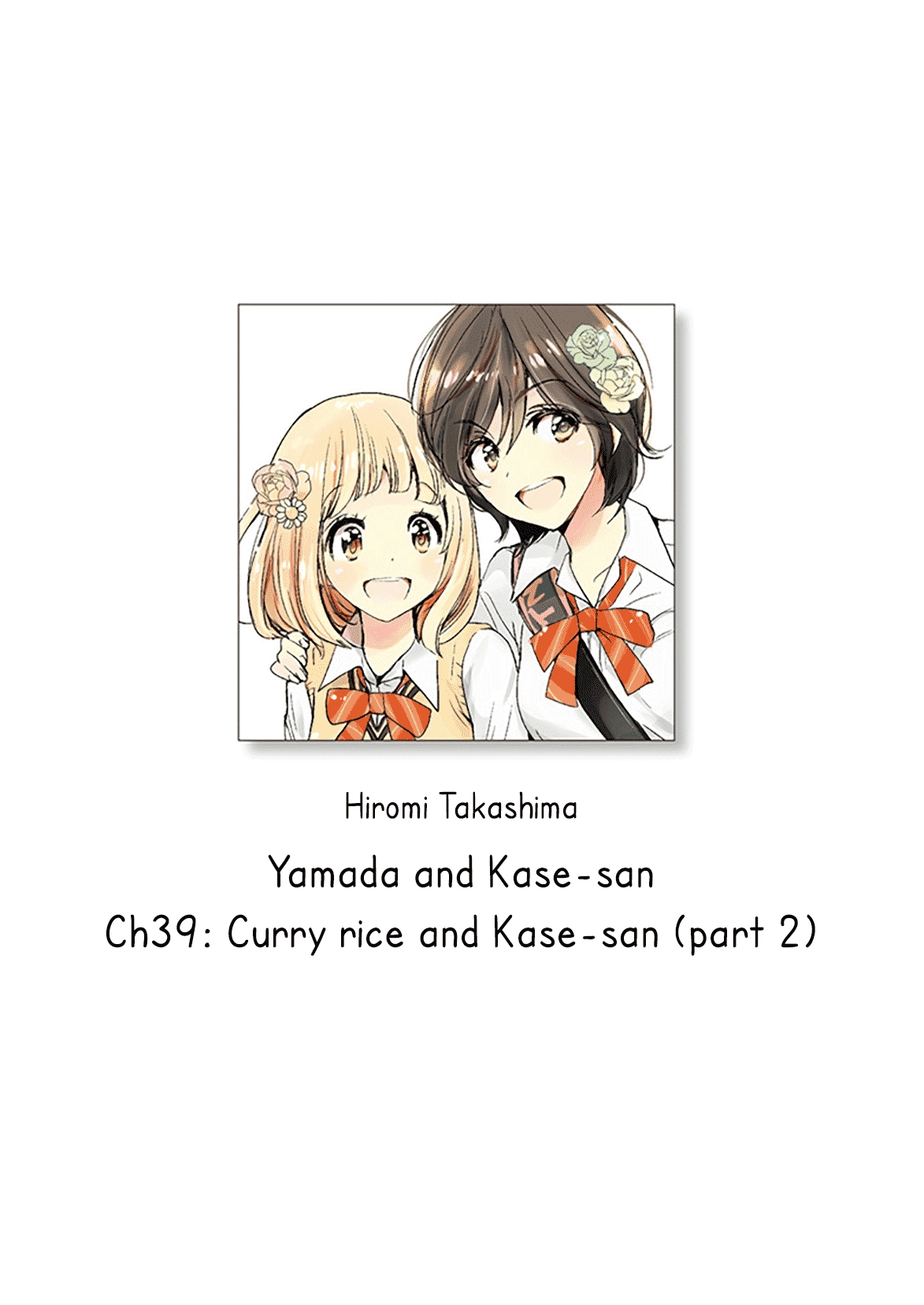 Asagao To Kase-San. Chapter 39 page 1 - 