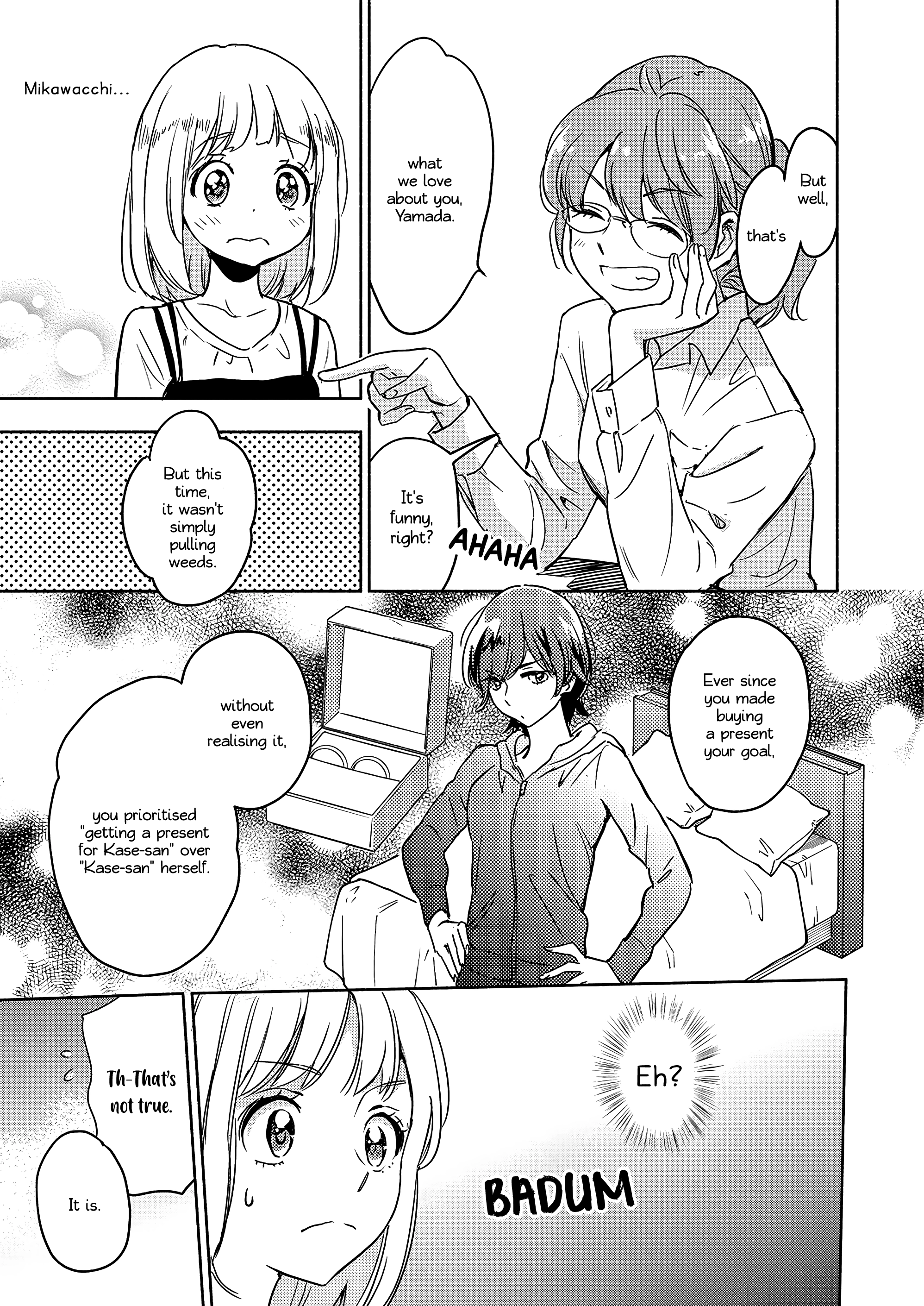 Asagao To Kase-San. Chapter 45 page 14 - 