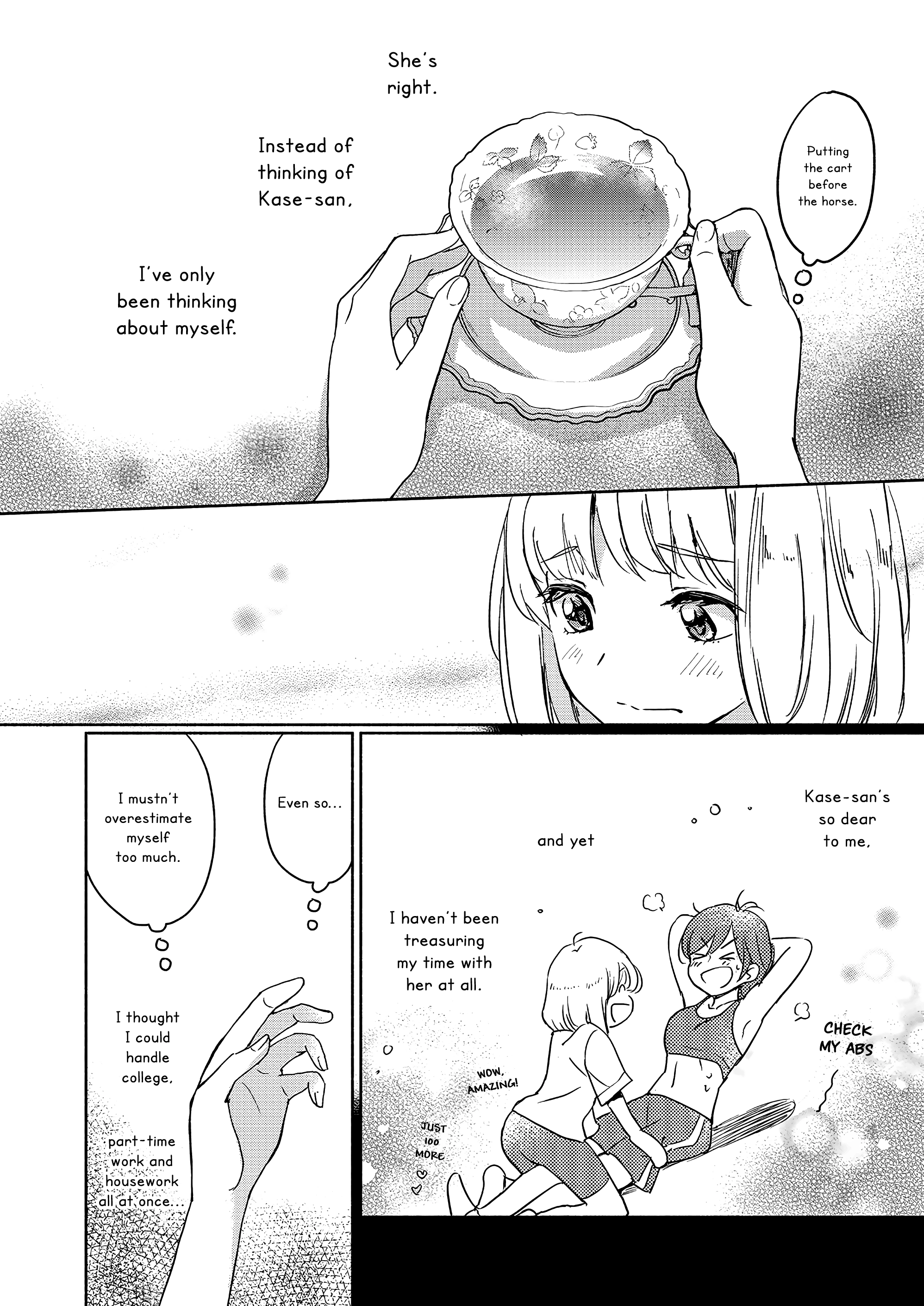 Asagao To Kase-San. Chapter 45 page 17 - 