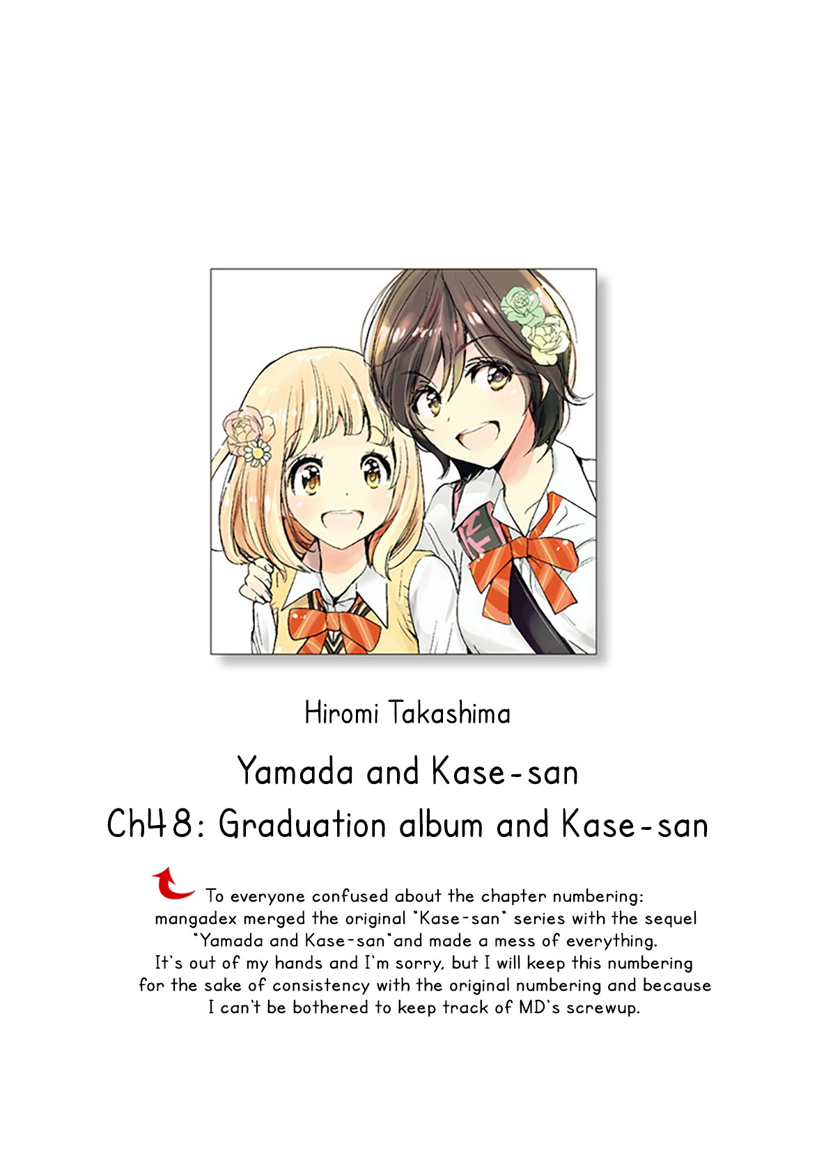 Asagao To Kase-San. Chapter 48 page 1 - 