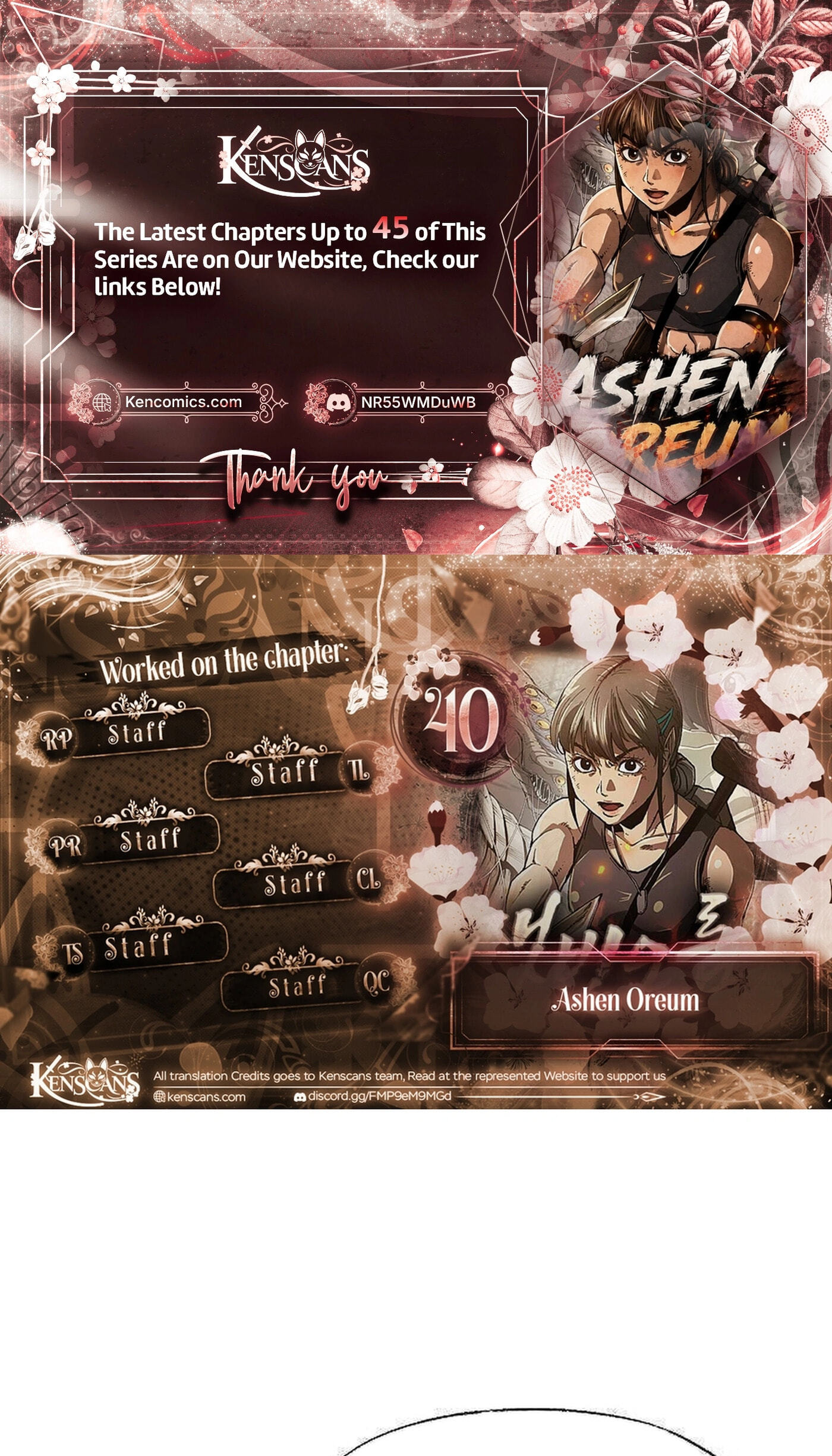 Ashen Oreum Chapter 40 page 1 - 