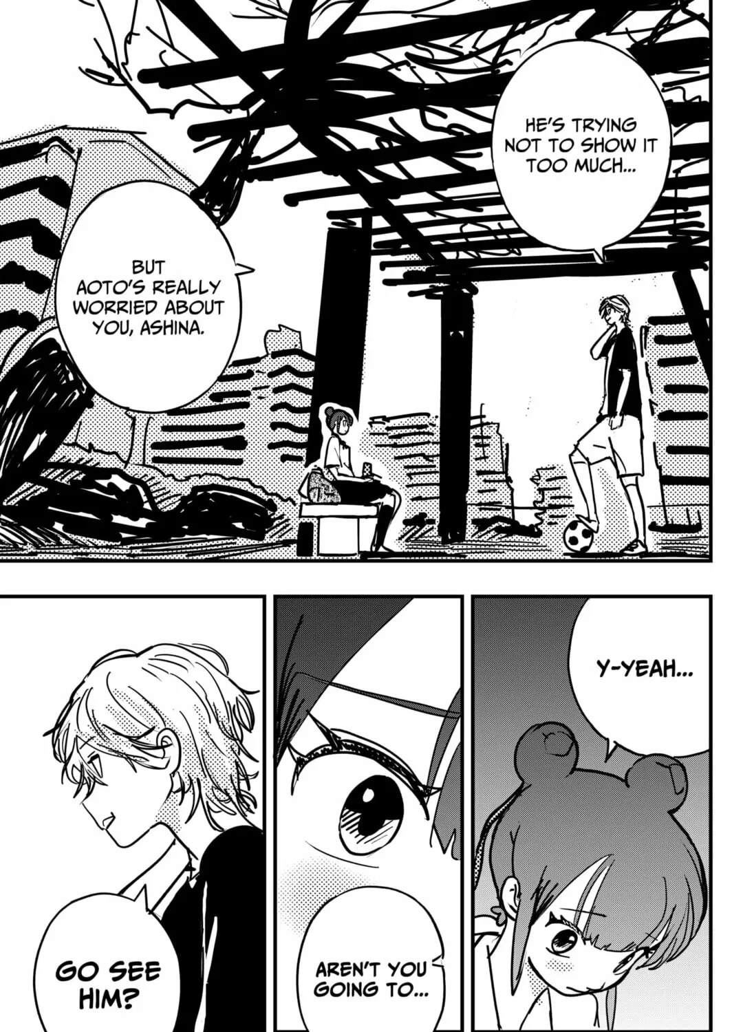 Ashi Dribbles Through Chapter 14 page 37 - 