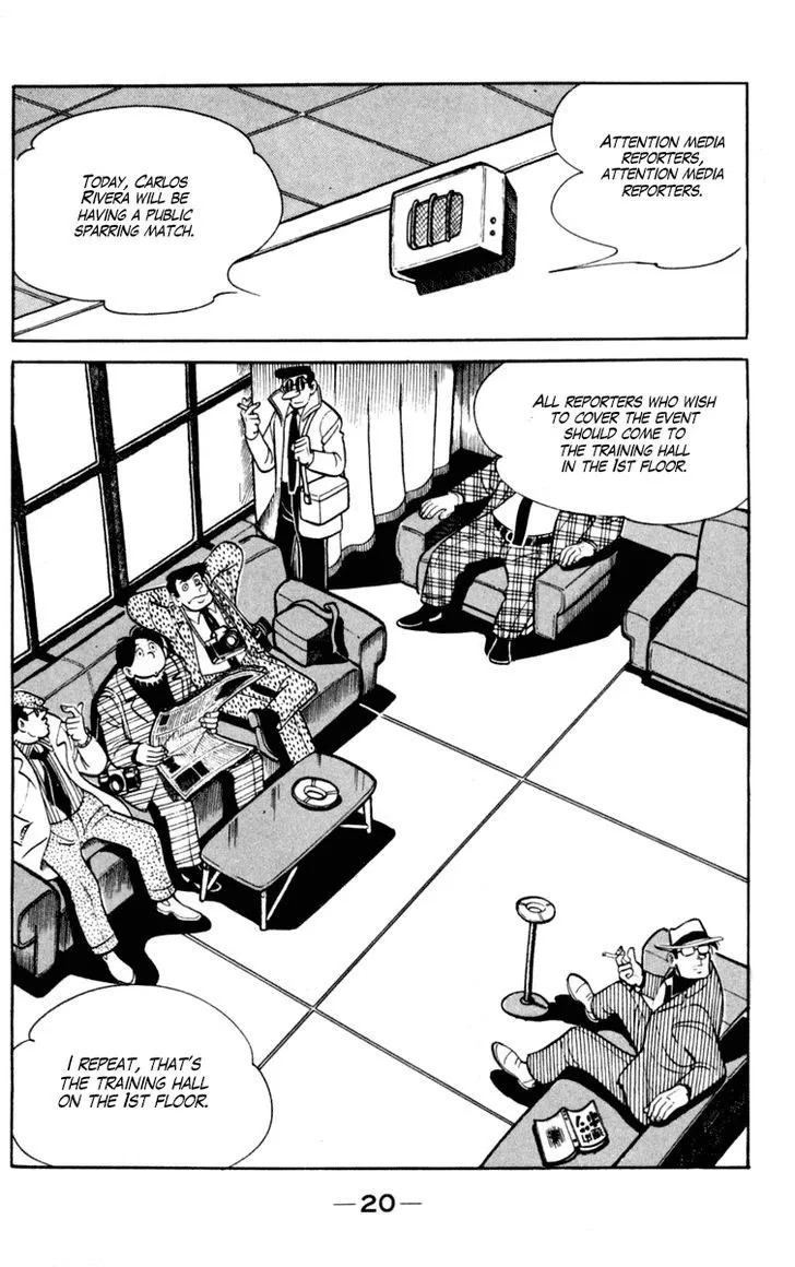 Ashita no Joe Chapter 0.99 page 20 - 