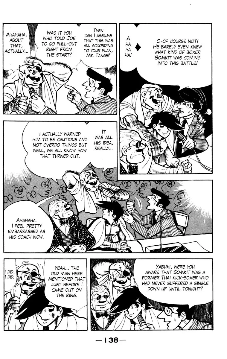 Ashita no Joe Chapter 102 page 134 - 