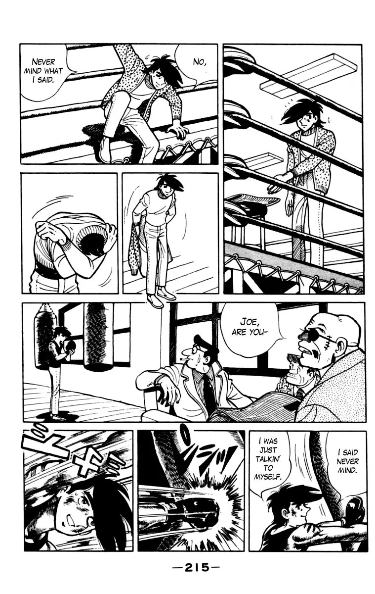 Ashita no Joe Chapter 102 page 207 - 