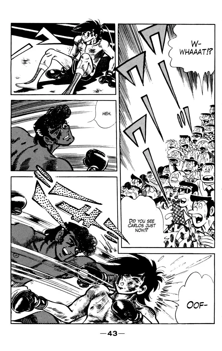 Ashita no Joe Chapter 102 page 43 - 
