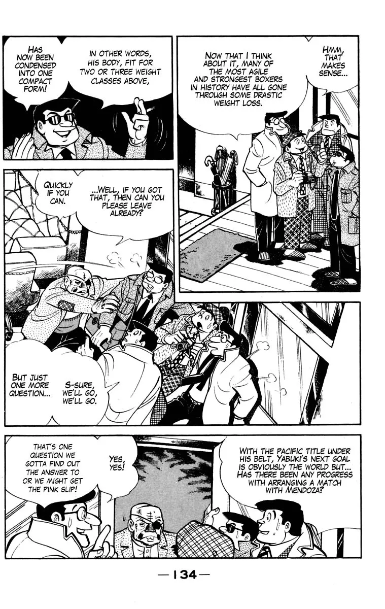 Ashita no Joe Chapter 104 page 134 - 