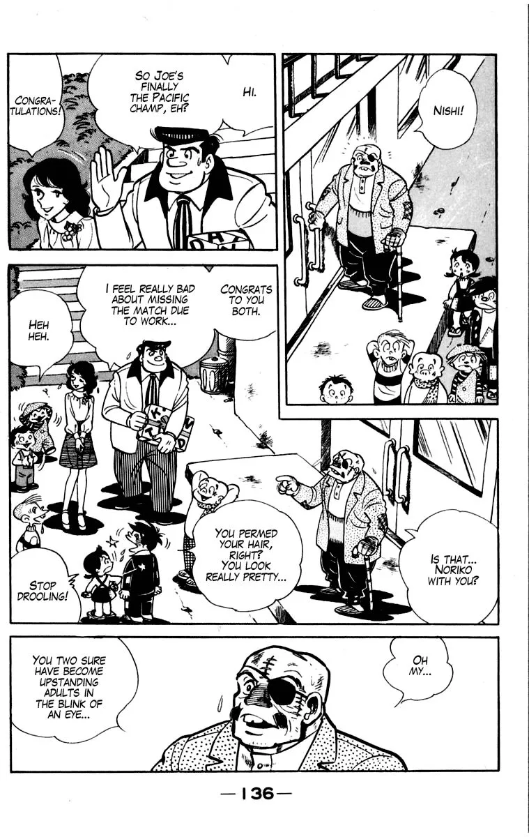Ashita no Joe Chapter 104 page 136 - 