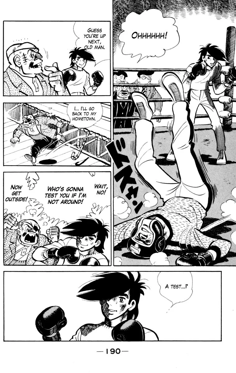 Ashita no Joe Chapter 104 page 187 - 
