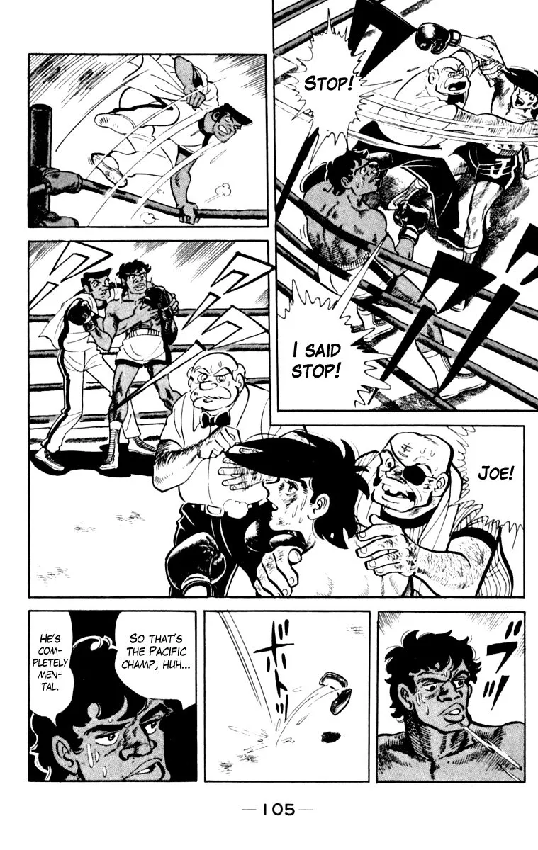 Ashita no Joe Chapter 105 page 101 - 