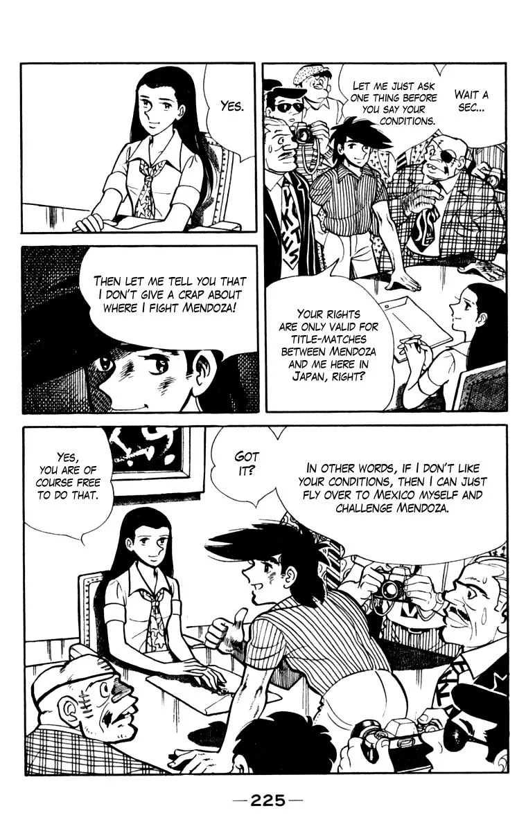 Ashita no Joe Chapter 105 page 216 - 