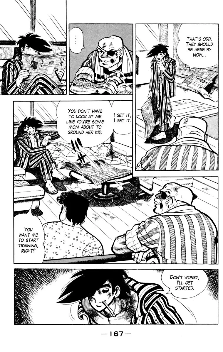 Ashita no Joe Chapter 106 page 167 - 