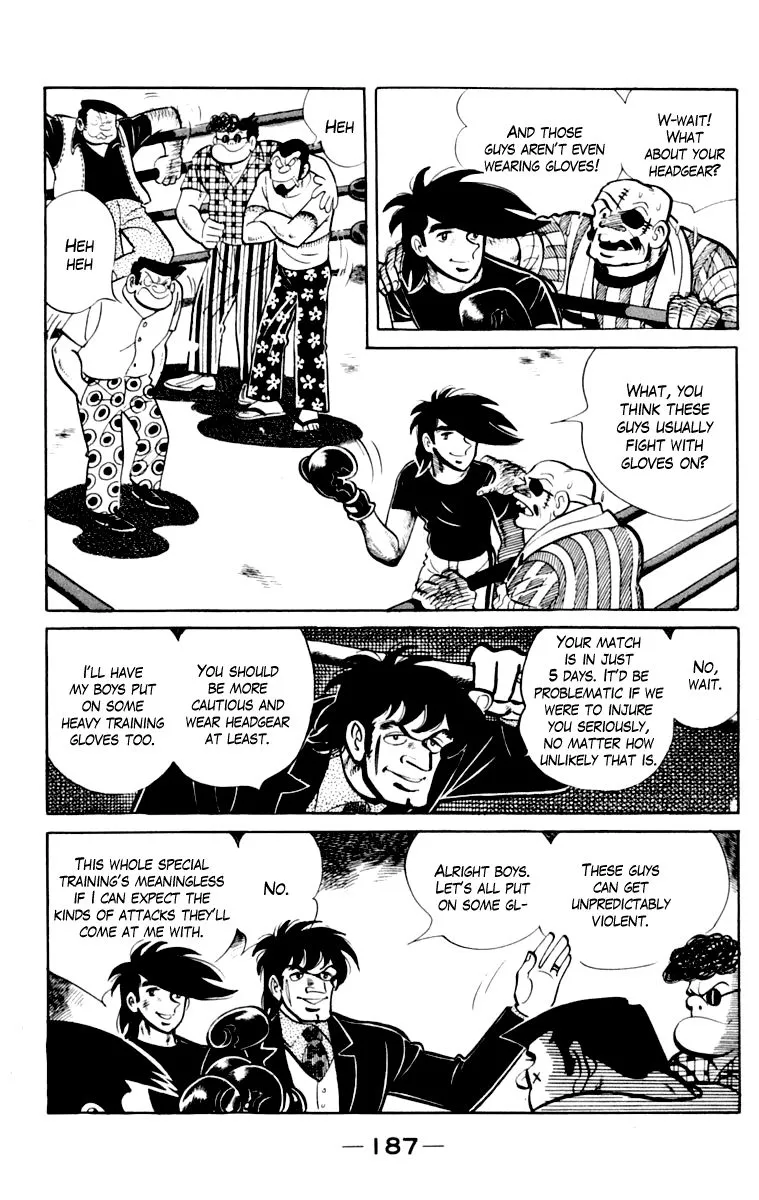 Ashita no Joe Chapter 106 page 187 - 