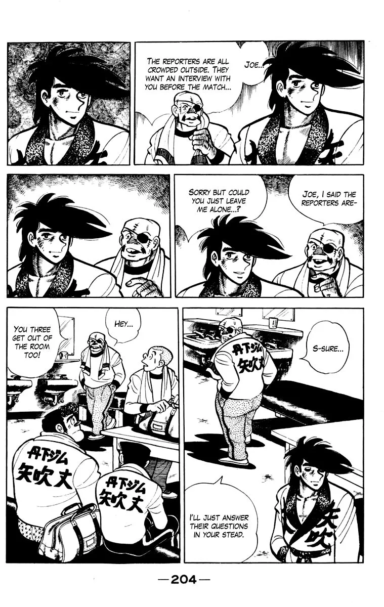 Ashita no Joe Chapter 107 page 204 - 