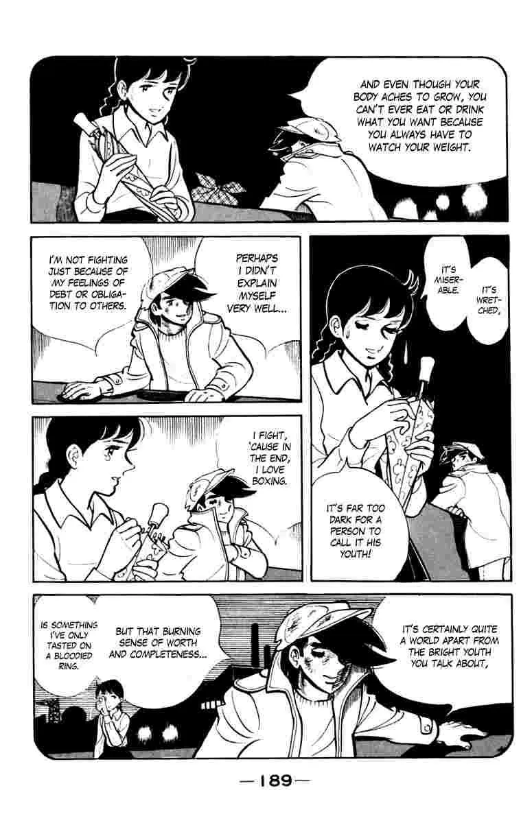 Ashita no Joe Chapter 108 page 187 - 