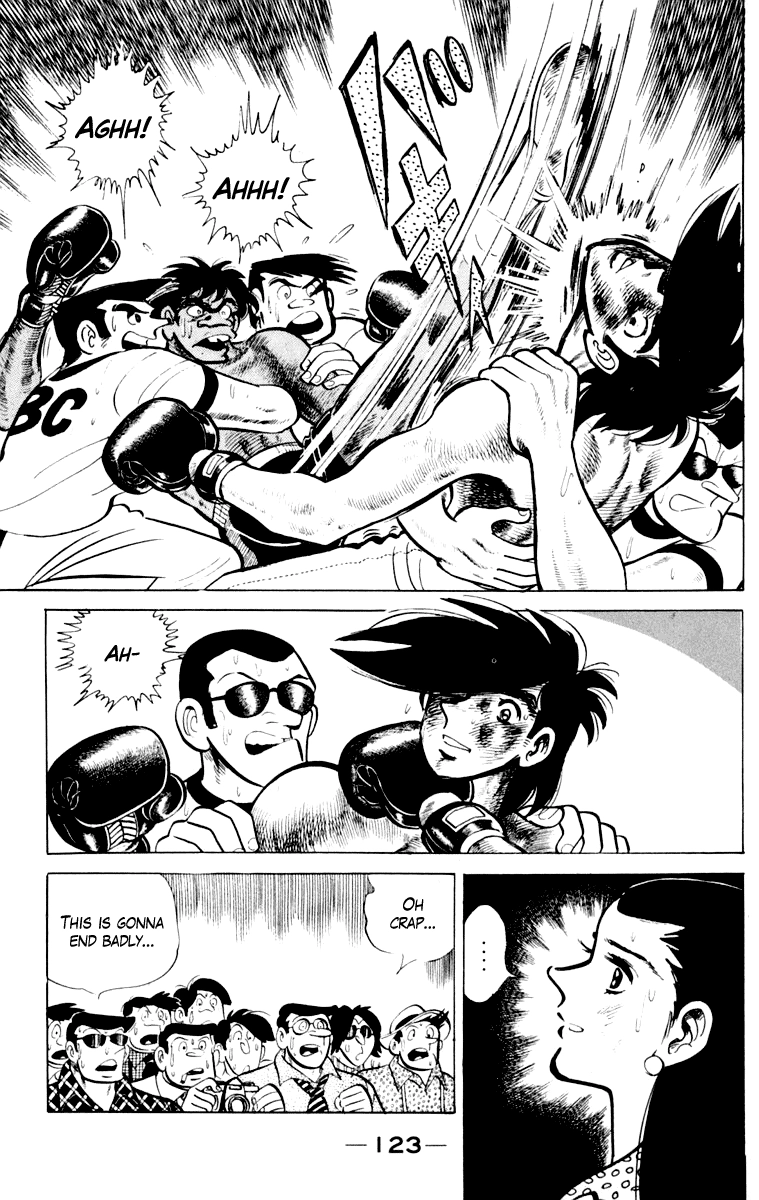 Ashita no Joe Chapter 109 page 123 - 