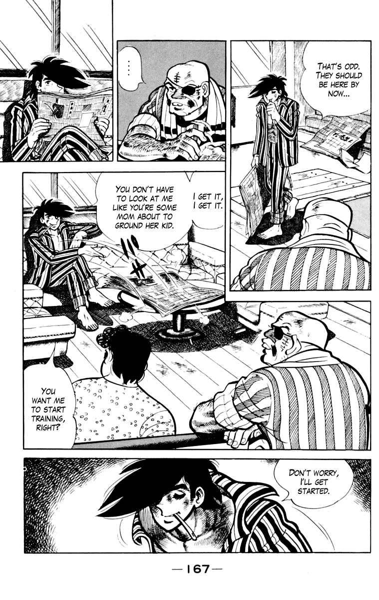 Ashita no Joe Chapter 109 page 167 - 